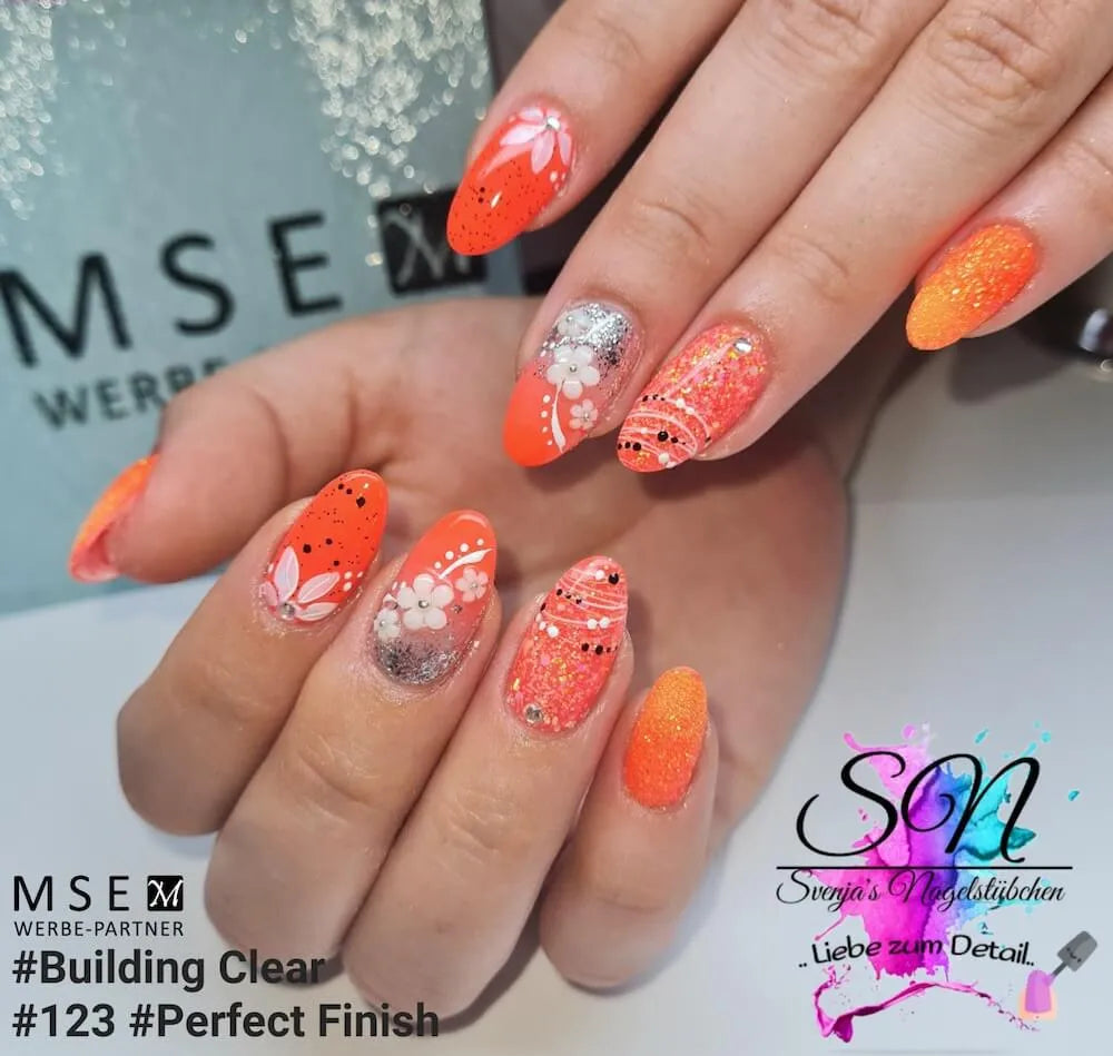 #123 Premium-PURE Color Gel 5ml Vibrant Orange