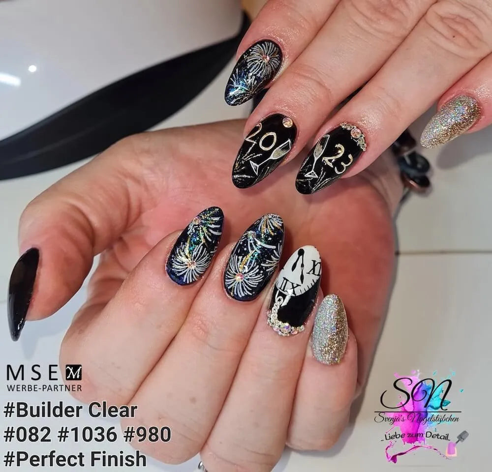 #082 Premium-PURE Color Gel 5ml Schwarz - MSE - The Beauty Company