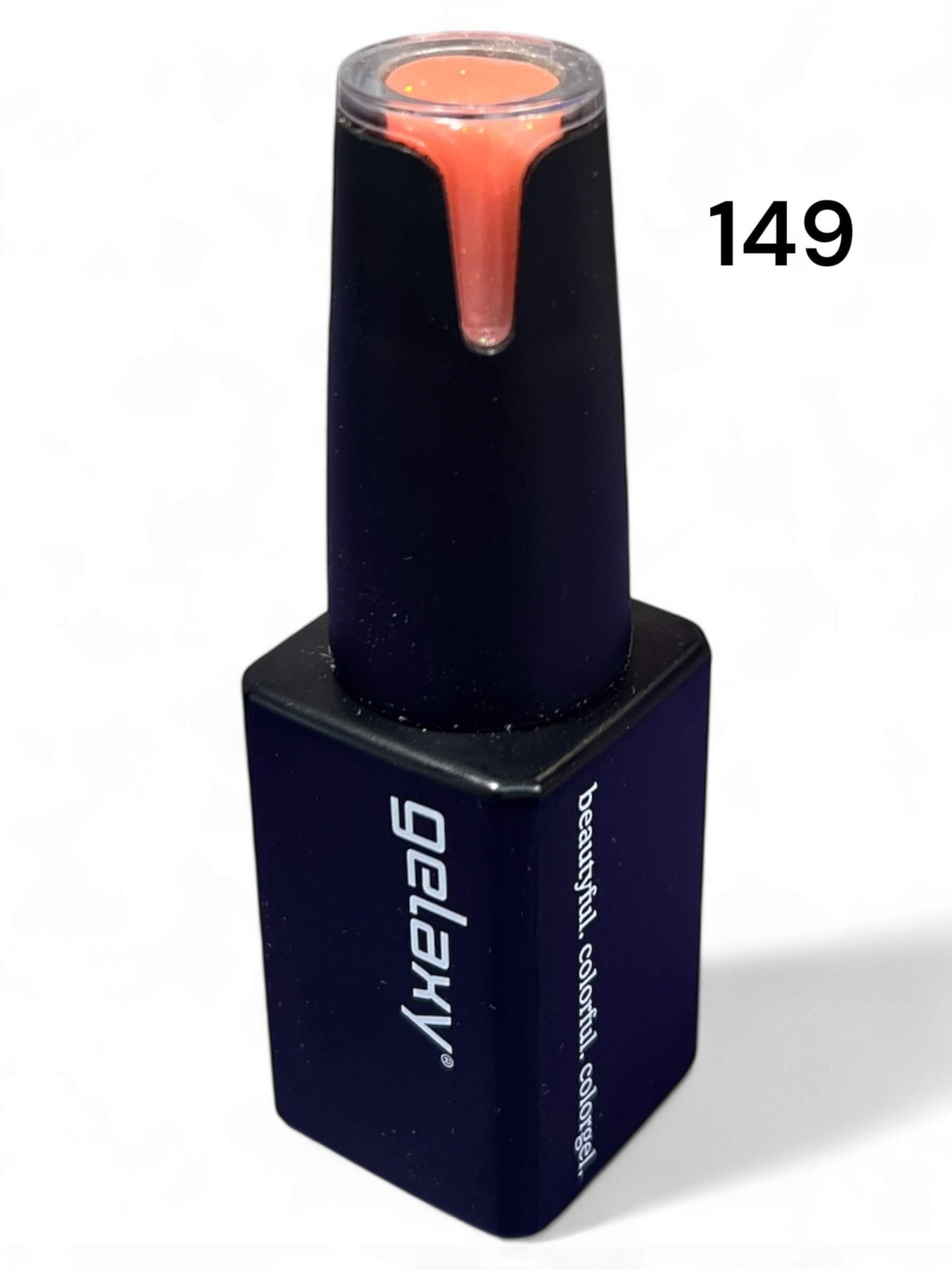 Gelaxy Shellac #149 - Orange mit orangem Glimmer