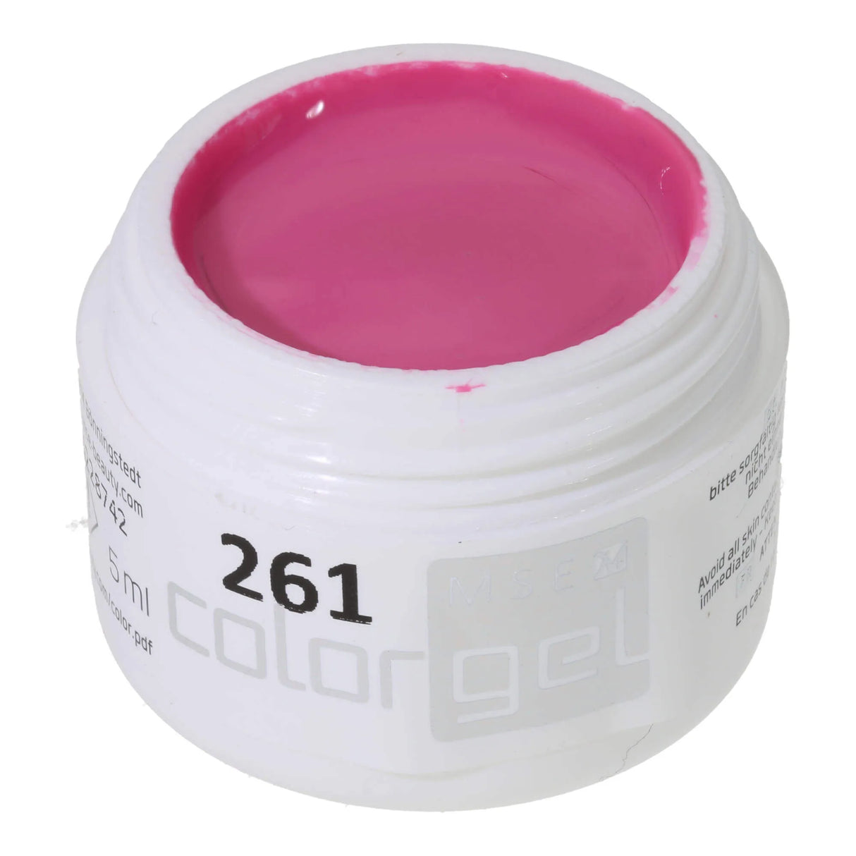 #261 < t5>remium-PURE Color Gel 5ml Hibiskusblüten-Rosa