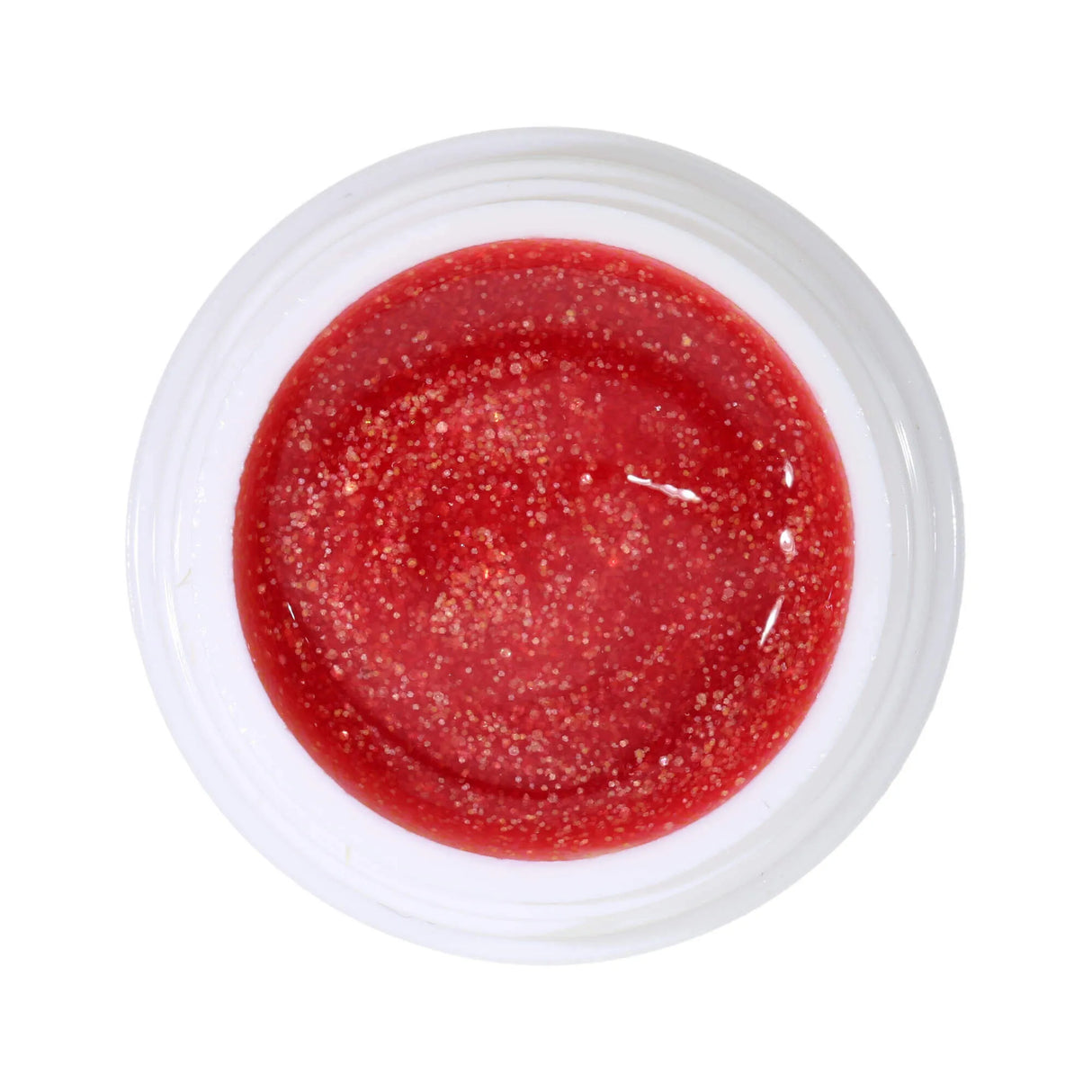 #325 Gel Color Premium GLITTER 5ml Gel rose délicat avec paillettes arc-en-ciel