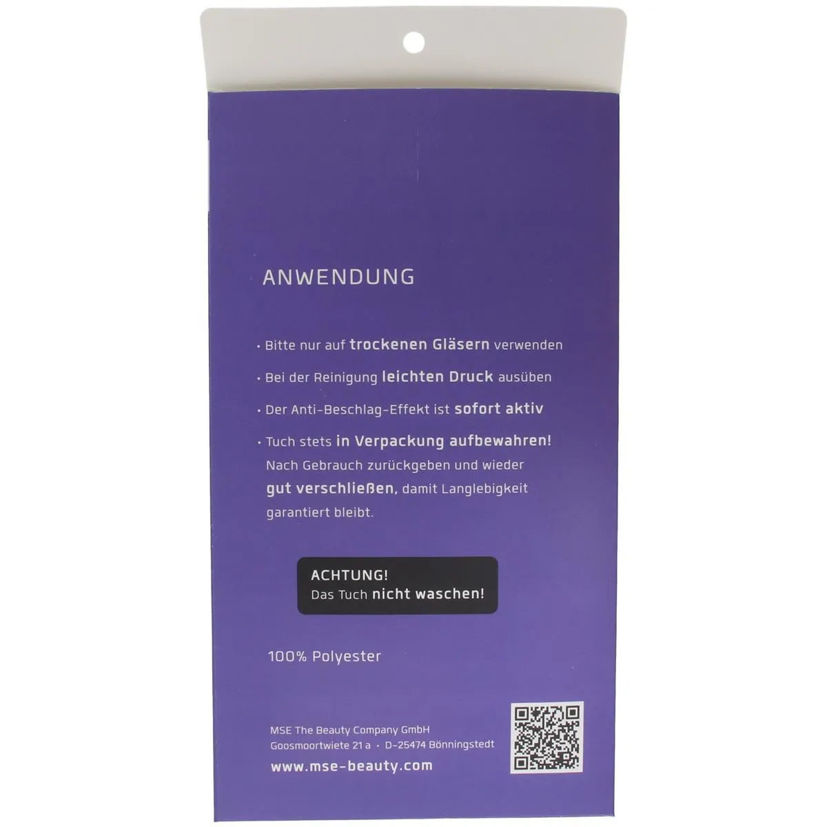 10er Packung Anti-Beschlag Tuch trocken - MSE - The Beauty Company