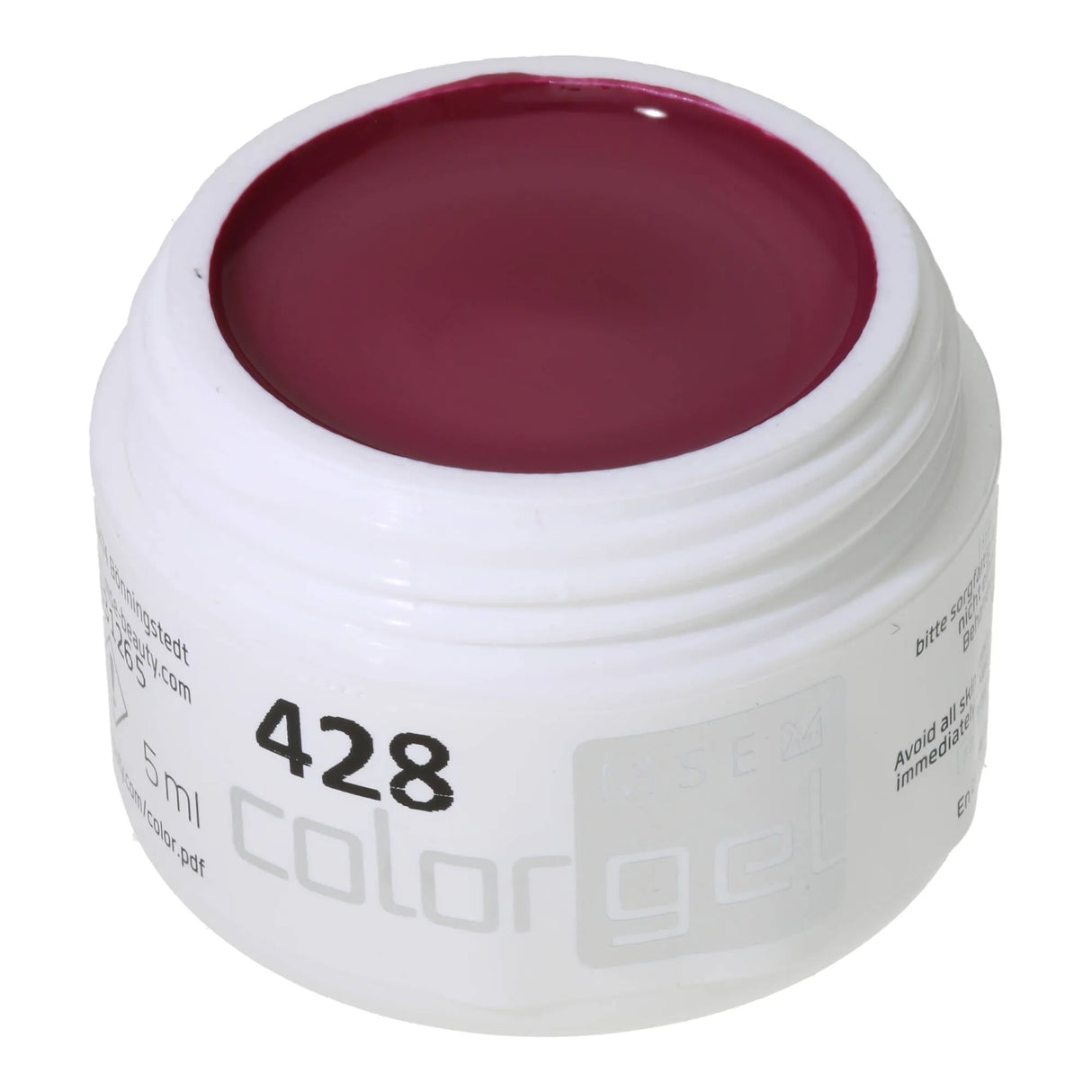 #428 <<< t40>34>5>remium-PURE Color Gel 5ml Rotviolett ***AUSLAUF ARTIKEL