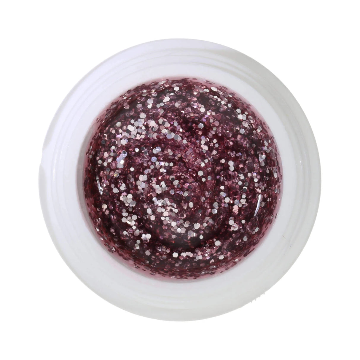 #438 Premium-GLITTER Gel Màu 5ml Màu Tím Nhạt Với Kim Tuyến Bạc