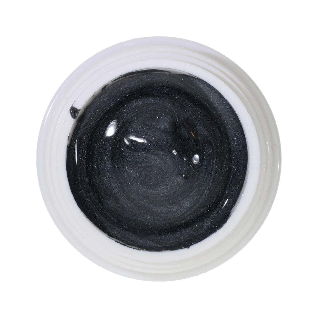 #471 << t48>5>remium-EFFEKT  Color  Gel 5ml  Schwarzgrau  mit dezentem  Perlglanz