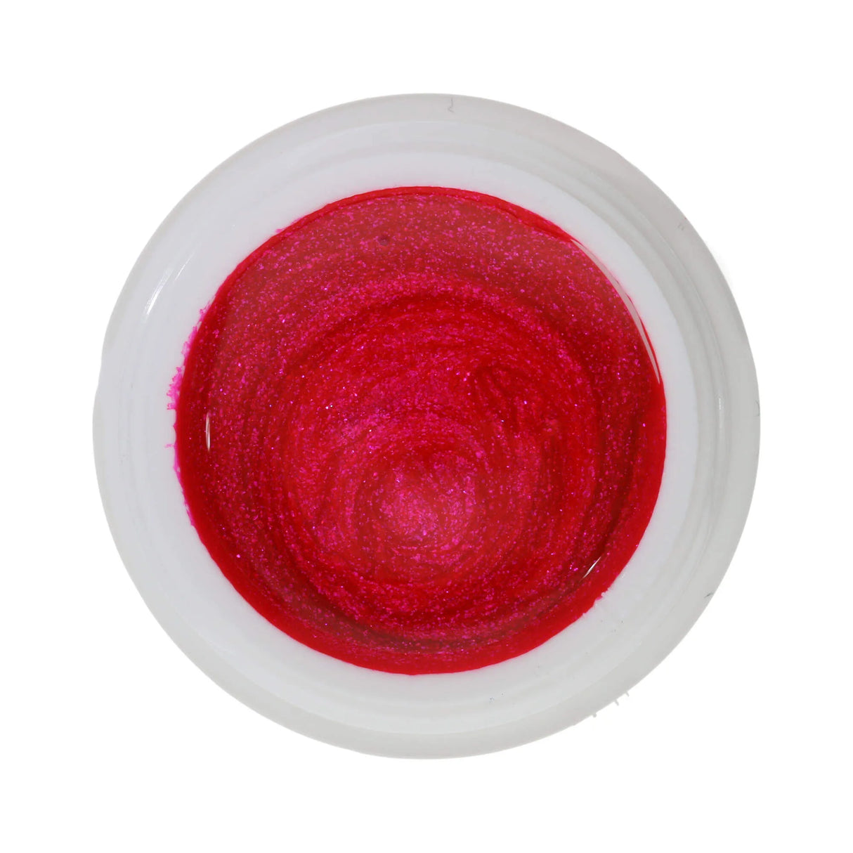 #487 << t46>5>remium-EFFEKT Color Gel 5ml Neon-Pink mit grossen Schimmerpartikeln