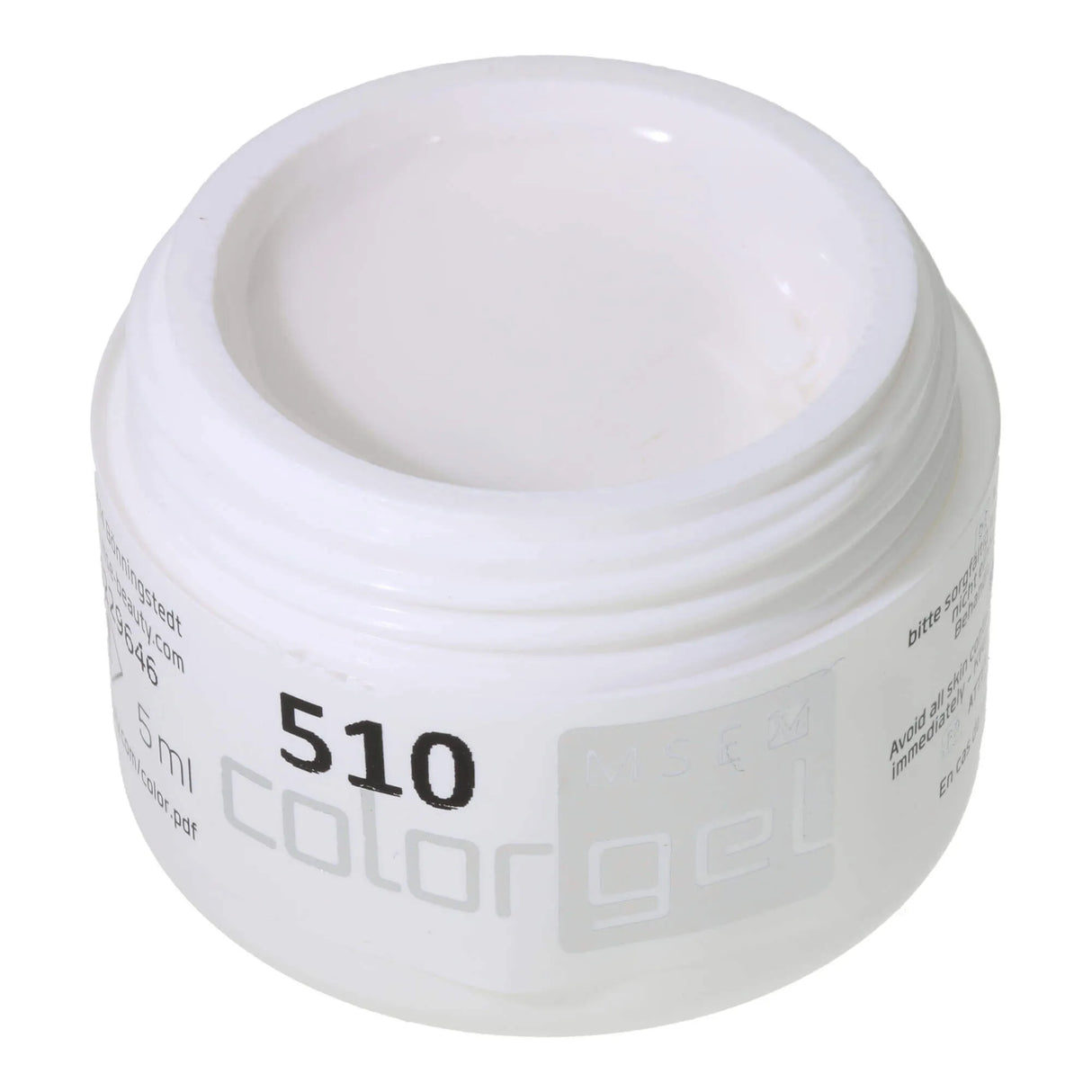 #510 Premium-PURE Color Gel 5ml Cremeweiss