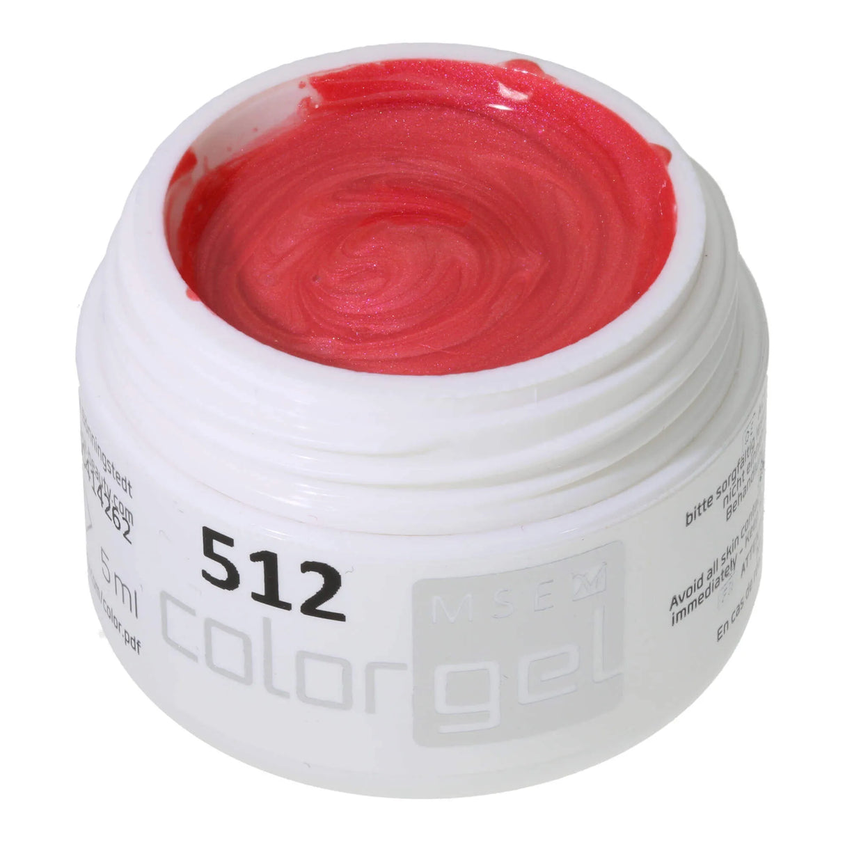 #512 < t5>remium-EFFEKT Color Gel 5ml Rot