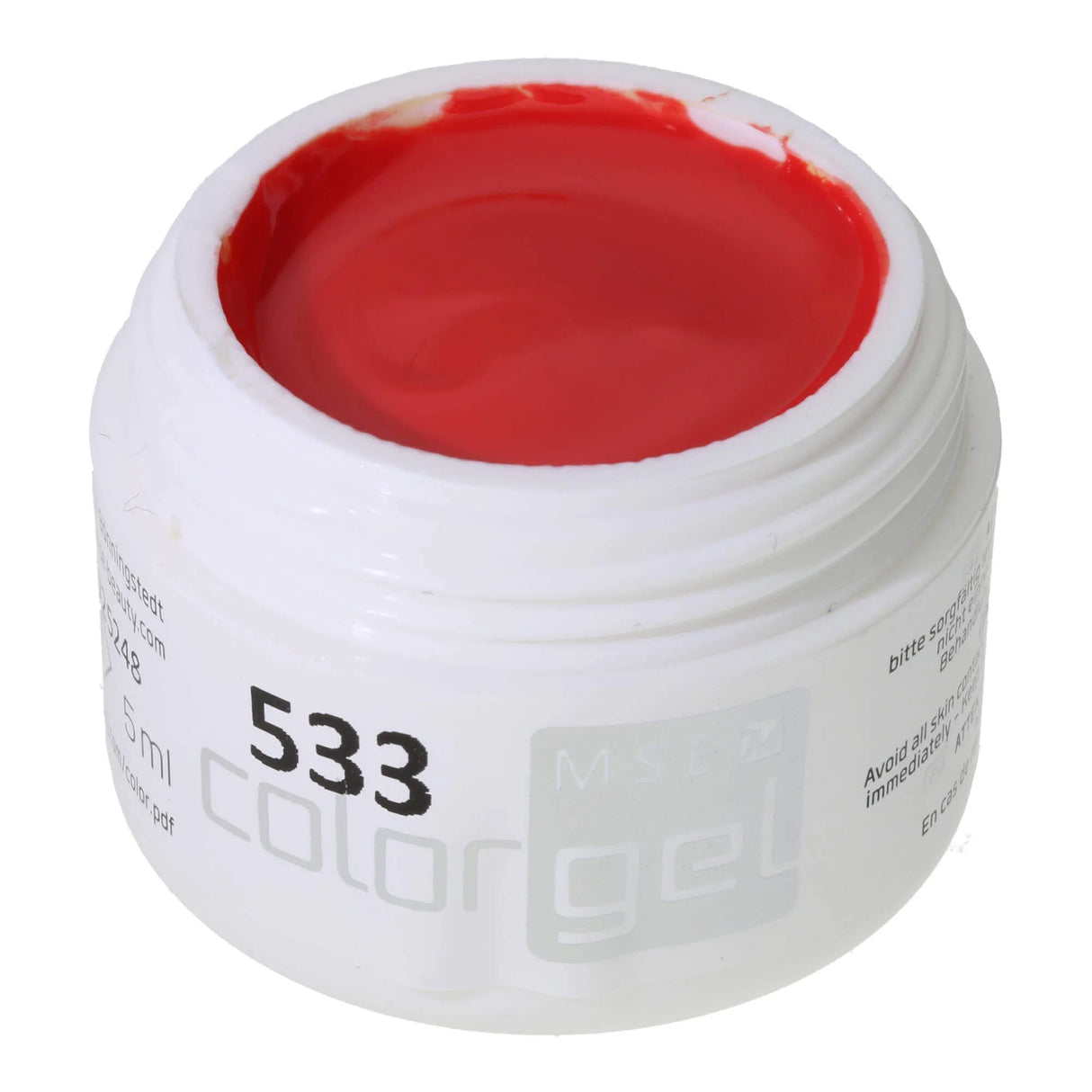 #533 Premium-PURE Gel de Color 5ml Rojo