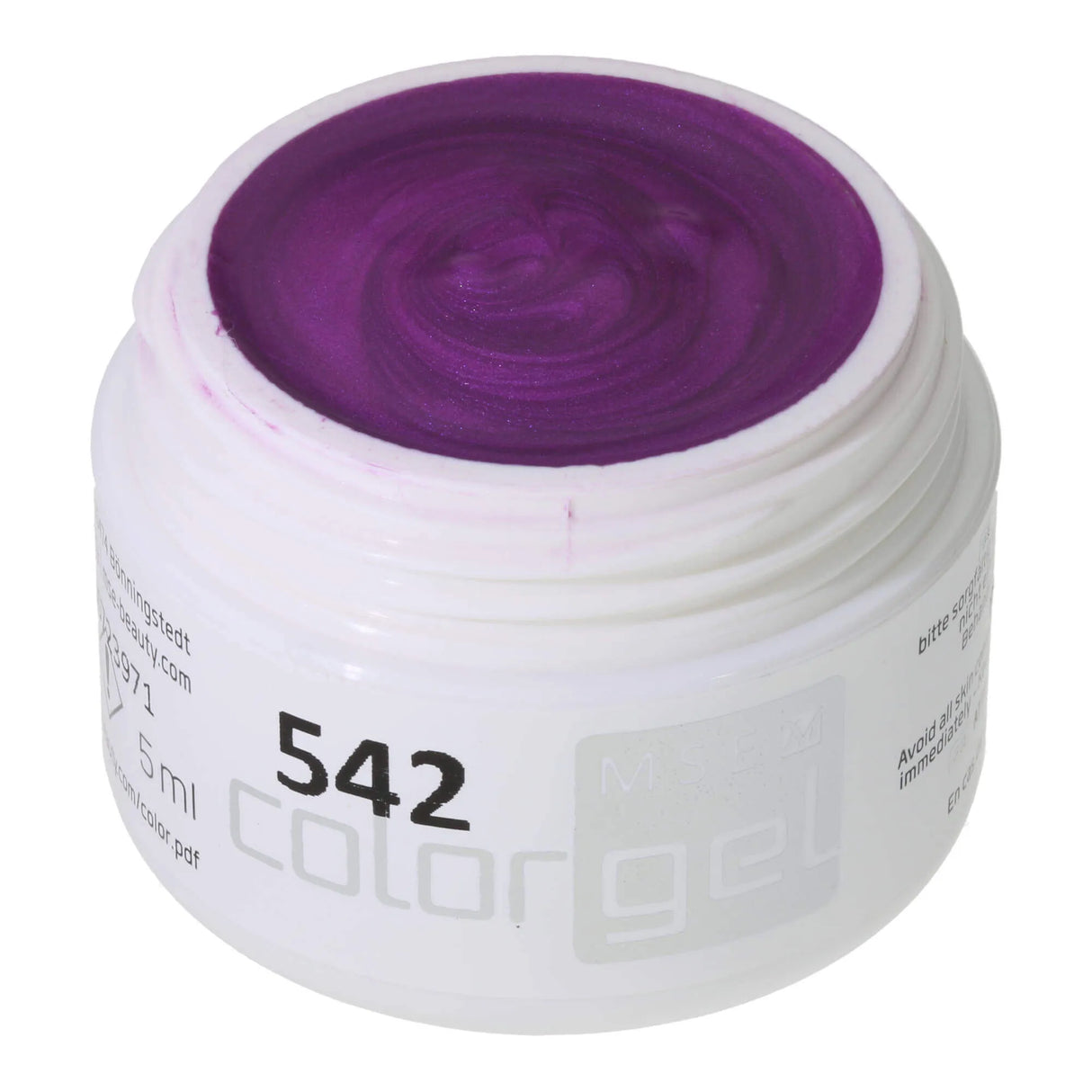 #542 << t39>5>remium-EFFEKT Color Gel 5ml Violett
