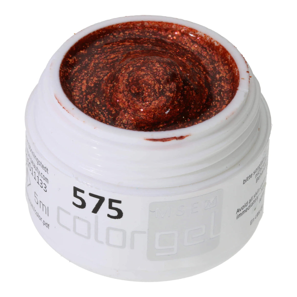 #575 Premium-EFFEKT Color Gel 5ml Kupfer