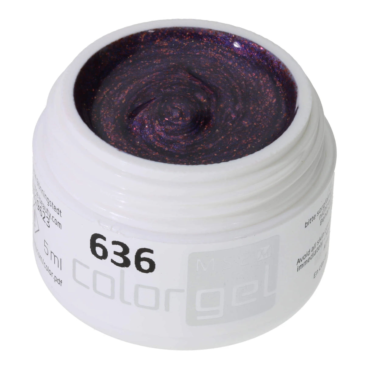 #636 Premium-EFFEKT Color Gel 5ml Violett