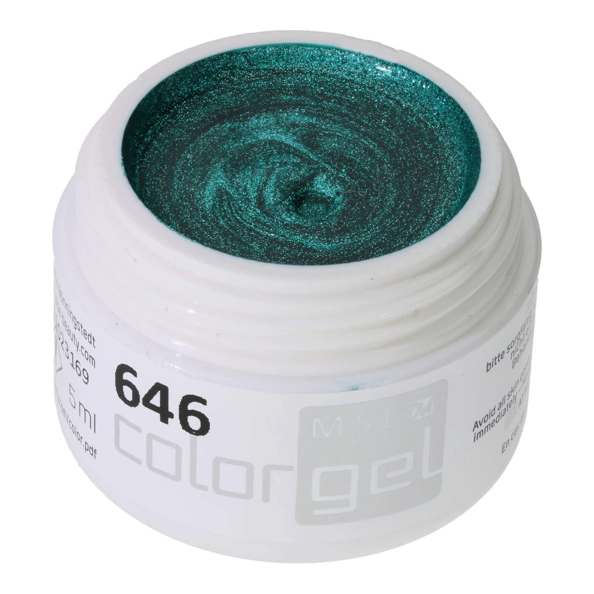 #646 < t5>remium-EFFEKT Color Gel 5ml Metallicgel