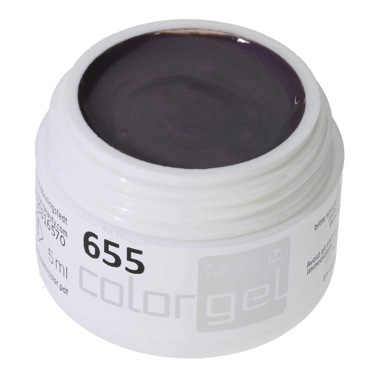 #655 << t39>5>remium-EFFEKT Color Gel 5ml Violett