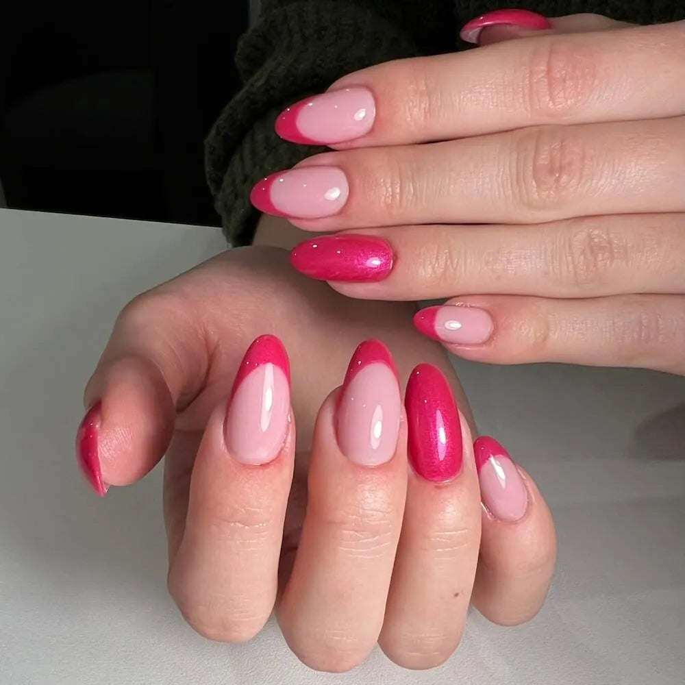 #861 < t5>remium-EFFEKT Color Gel 5ml Pink leichter schimmer