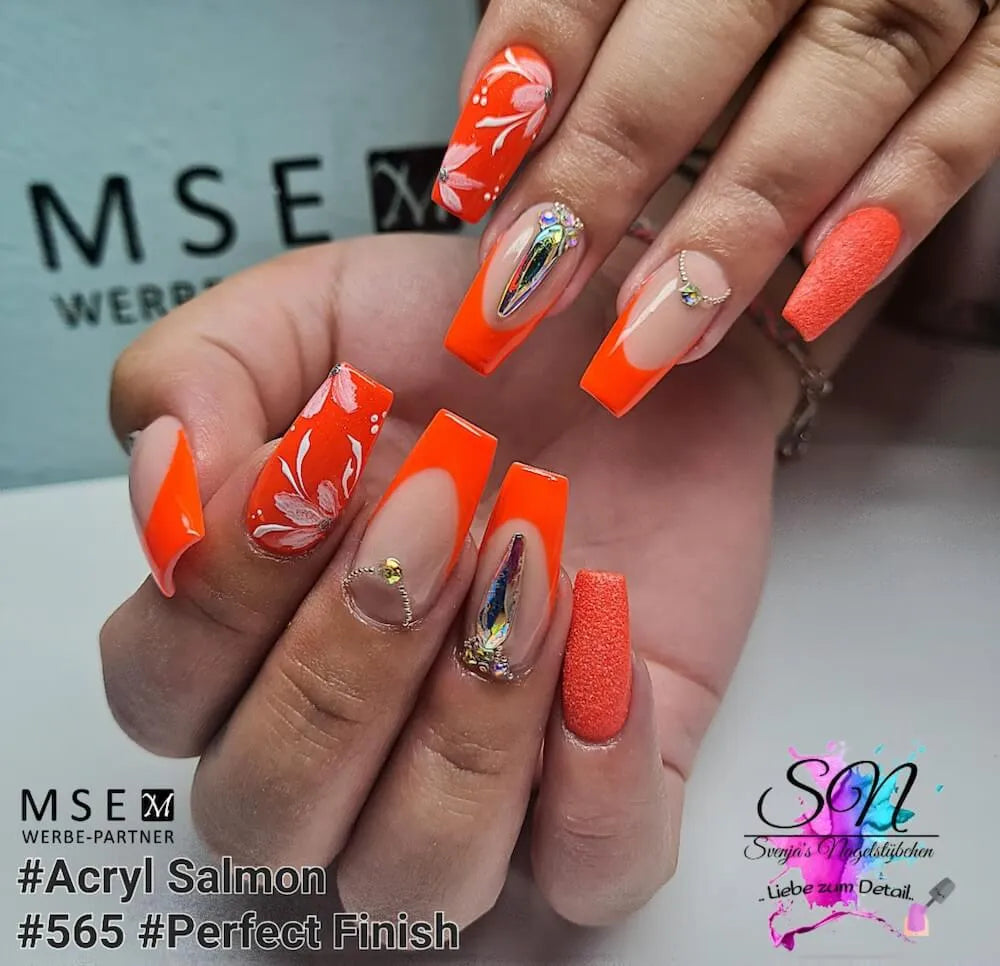 Magic Cover Salmon Acryl Powder 3g Modellierpulver