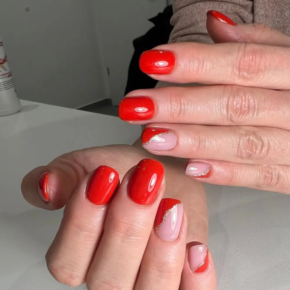 #666 < t5>remium-PURE Color Gel 5ml Rot