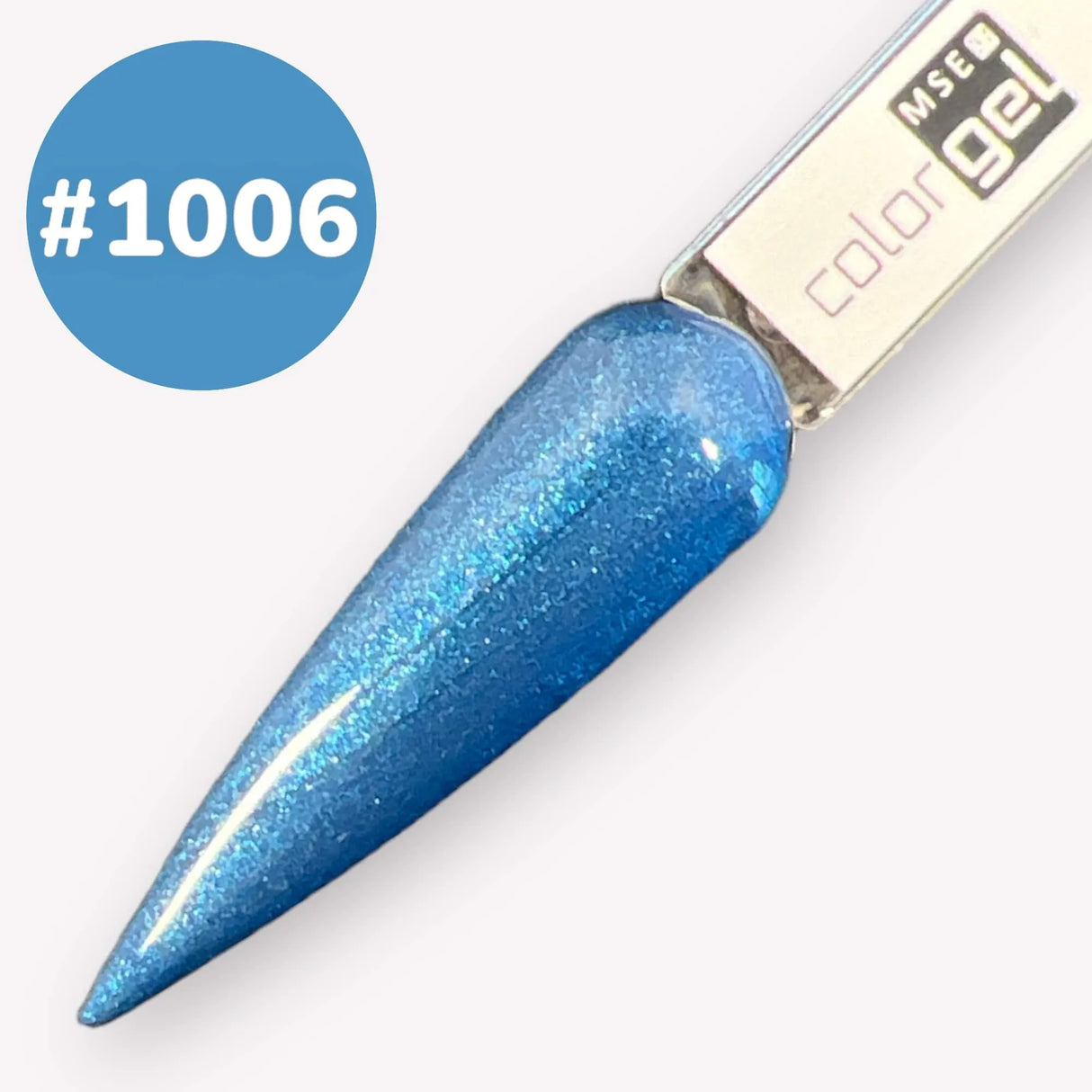 #1006 Effekt Farbgel – Metallic Blau– 5ml