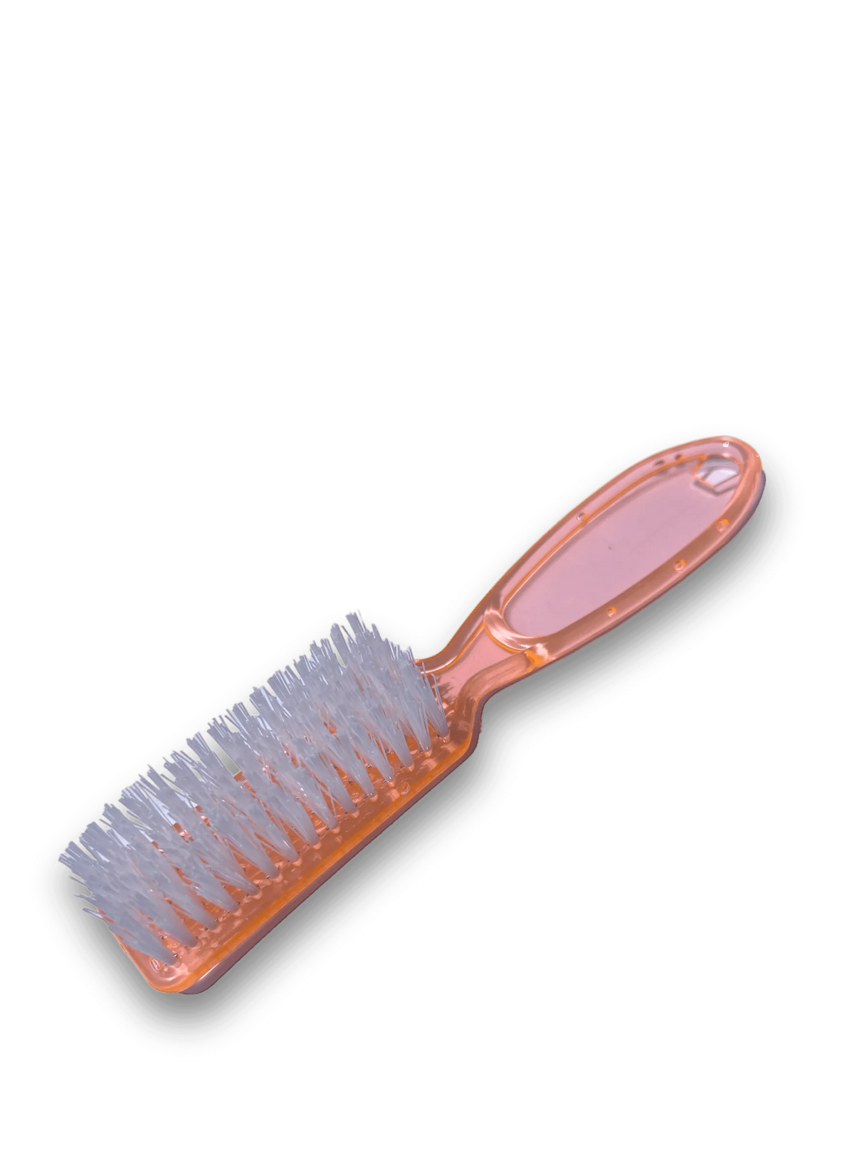 <<t9>0>agelbürste mit Griff orange