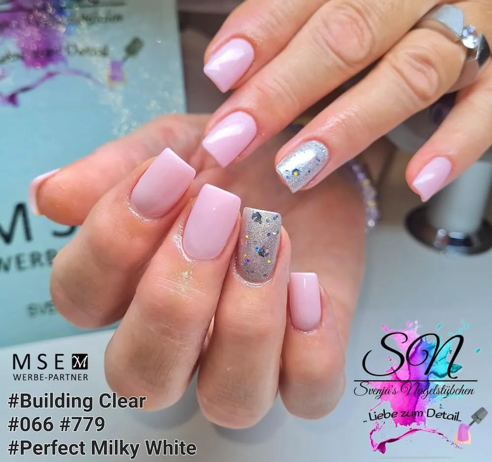 <<<t42>10>0>SE Perfect FINISH Hochglanz Gel milky white 15ml Non Sticky