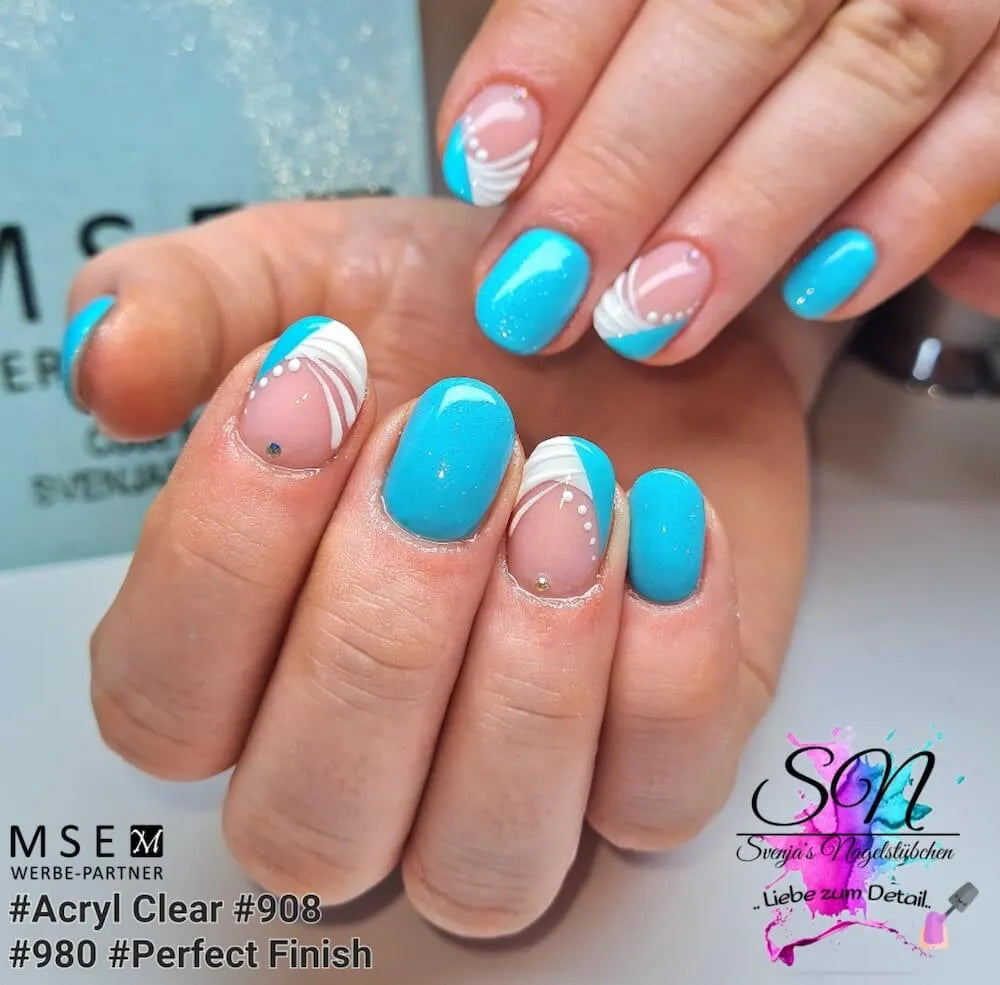 #908 Premium-PURE  Color  Gel 5ml  Blaugruen