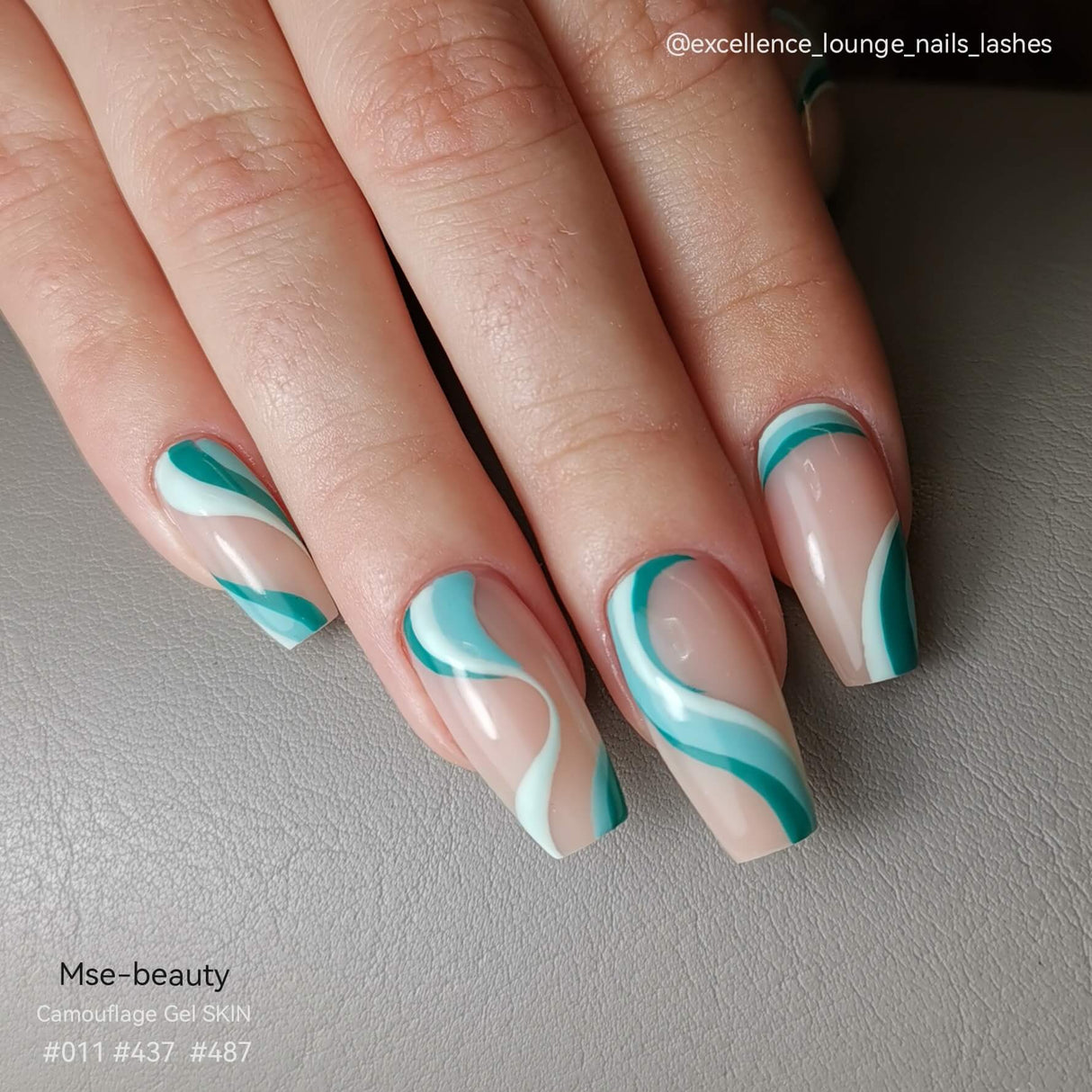 #011 Premium-PURE Color Gel 5ml Kräftiges Mintgrün - MSE - The Beauty Company