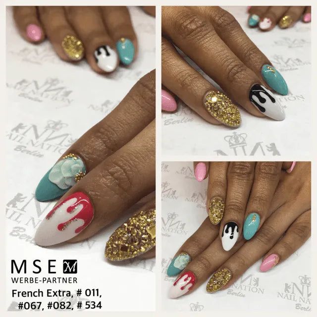 #082 Premium-PURE Color Gel 5ml Schwarz - MSE - The Beauty Company