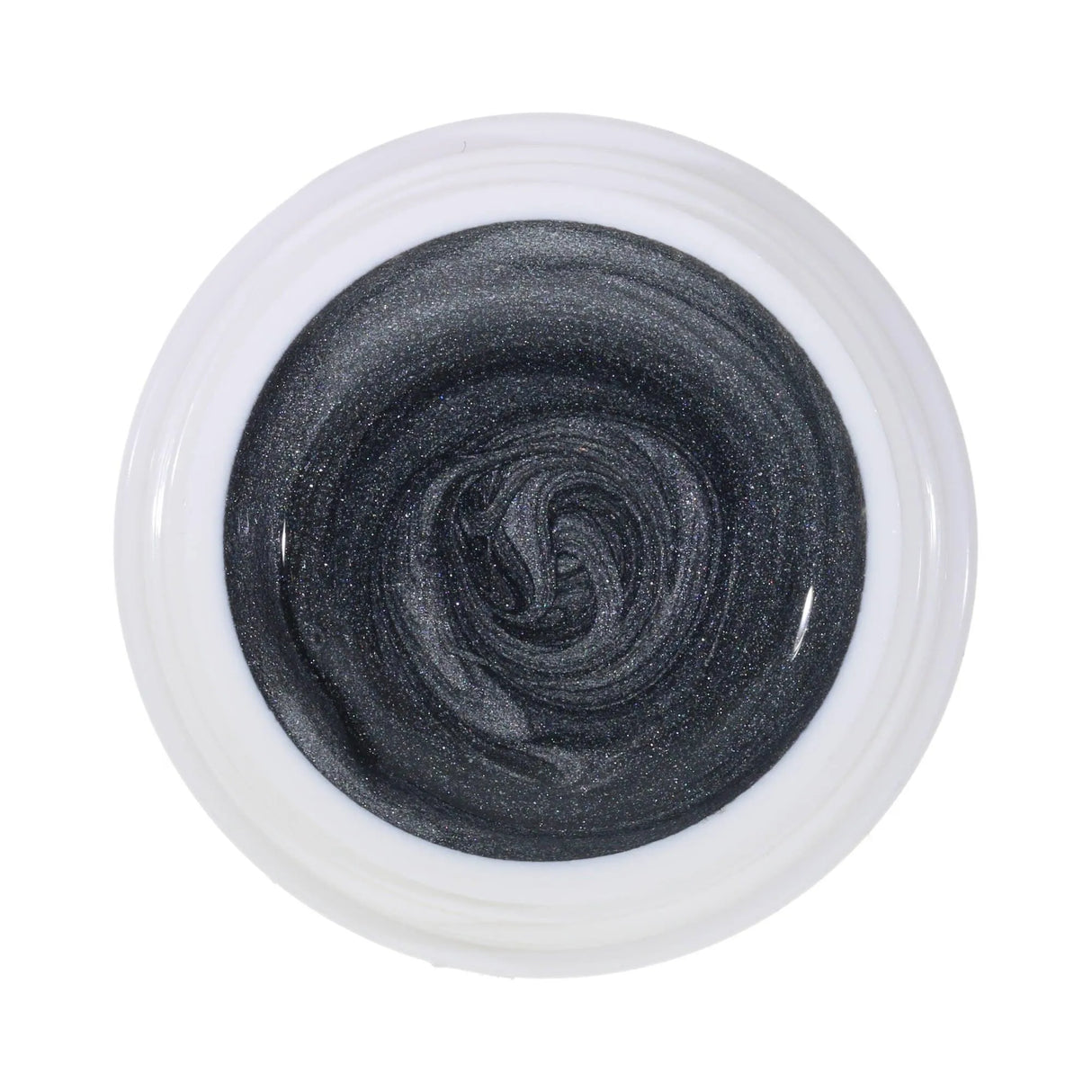 #087 Premium-EFFEKT Color Gel 5ml Metallic Silber mit blauem Unterton - MSE - The Beauty Company