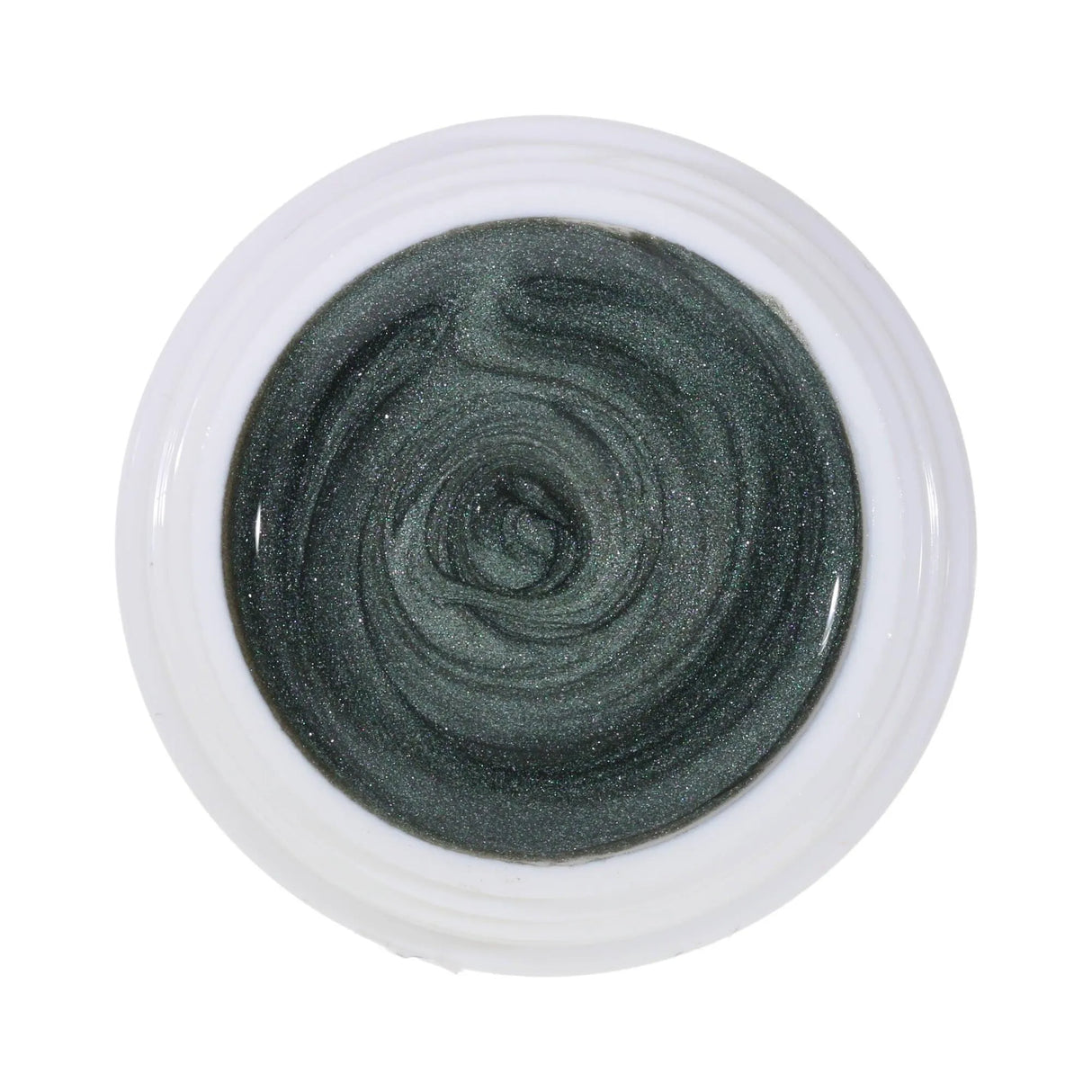 #088 Premium-EFFEKT Color Gel 5ml Metallic Silber mit grünem Unterton - MSE - The Beauty Company