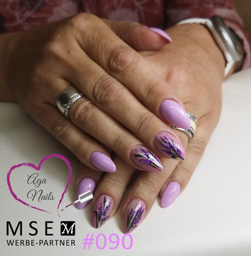 #090 Premium-PURE Color Gel 5ml Helles cremiges Violett - MSE - The Beauty Company