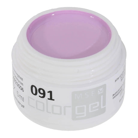 #091 Premium-PURE Color Gel 5ml Helles Pastellviolett - MSE - The Beauty Company