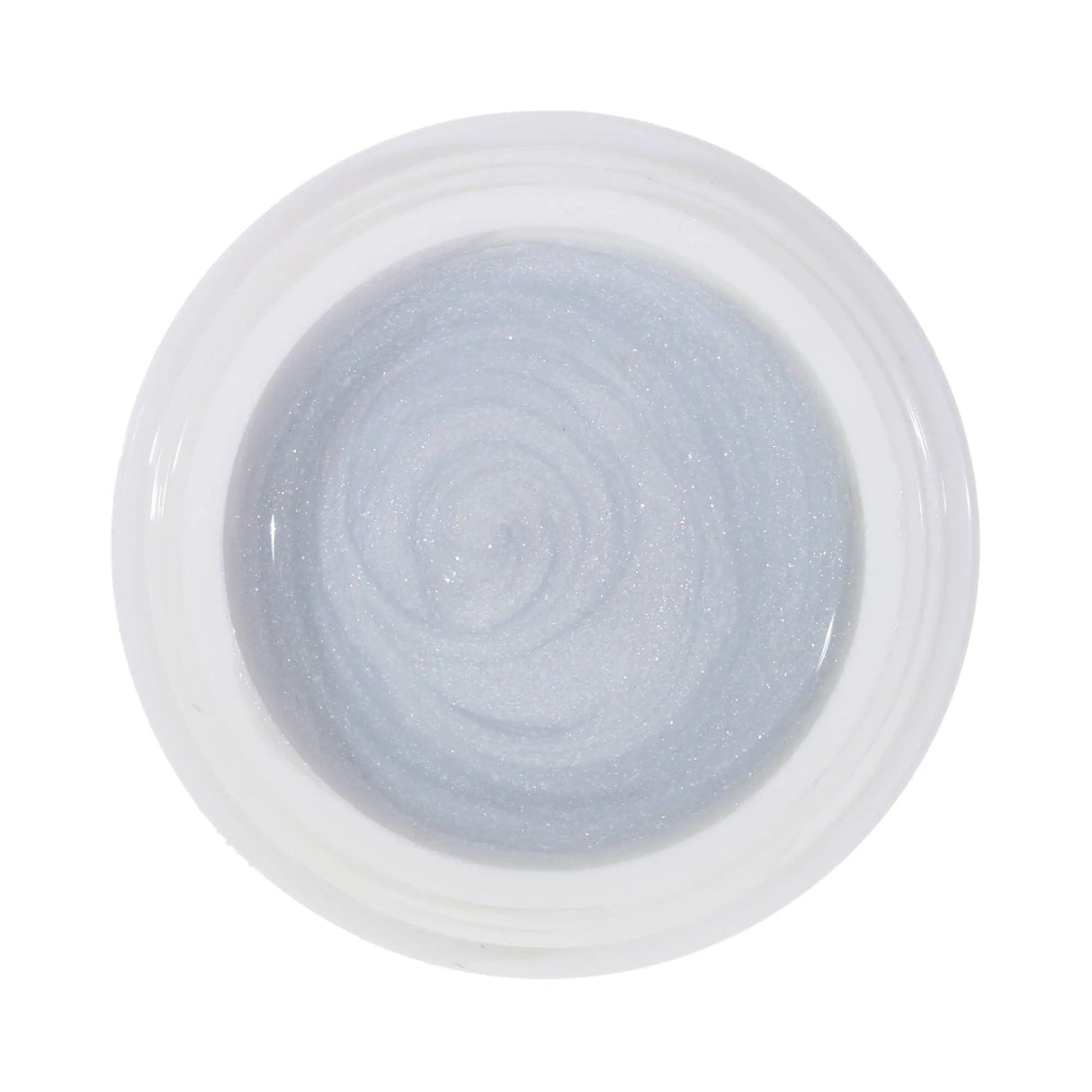 #119 Premium-EFFEKT Color Gel 5ml Weiss/Grau mit sehr schönem silbernen Perlglanz - MSE - The Beauty Company