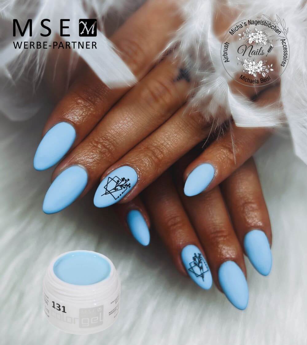 #131 Premium-PURE Color Gel 5ml Pastell Mintgrün - MSE - The Beauty Company