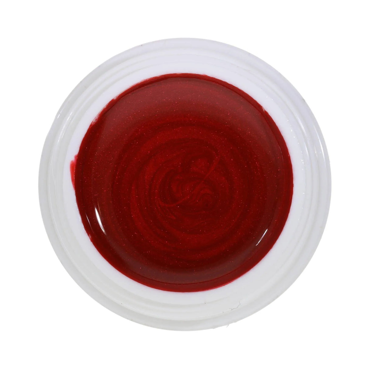 #155 Premium-EFFEKT Color Gel 5ml Klassisches Rot mit rotem Perl - MSE - The Beauty Company