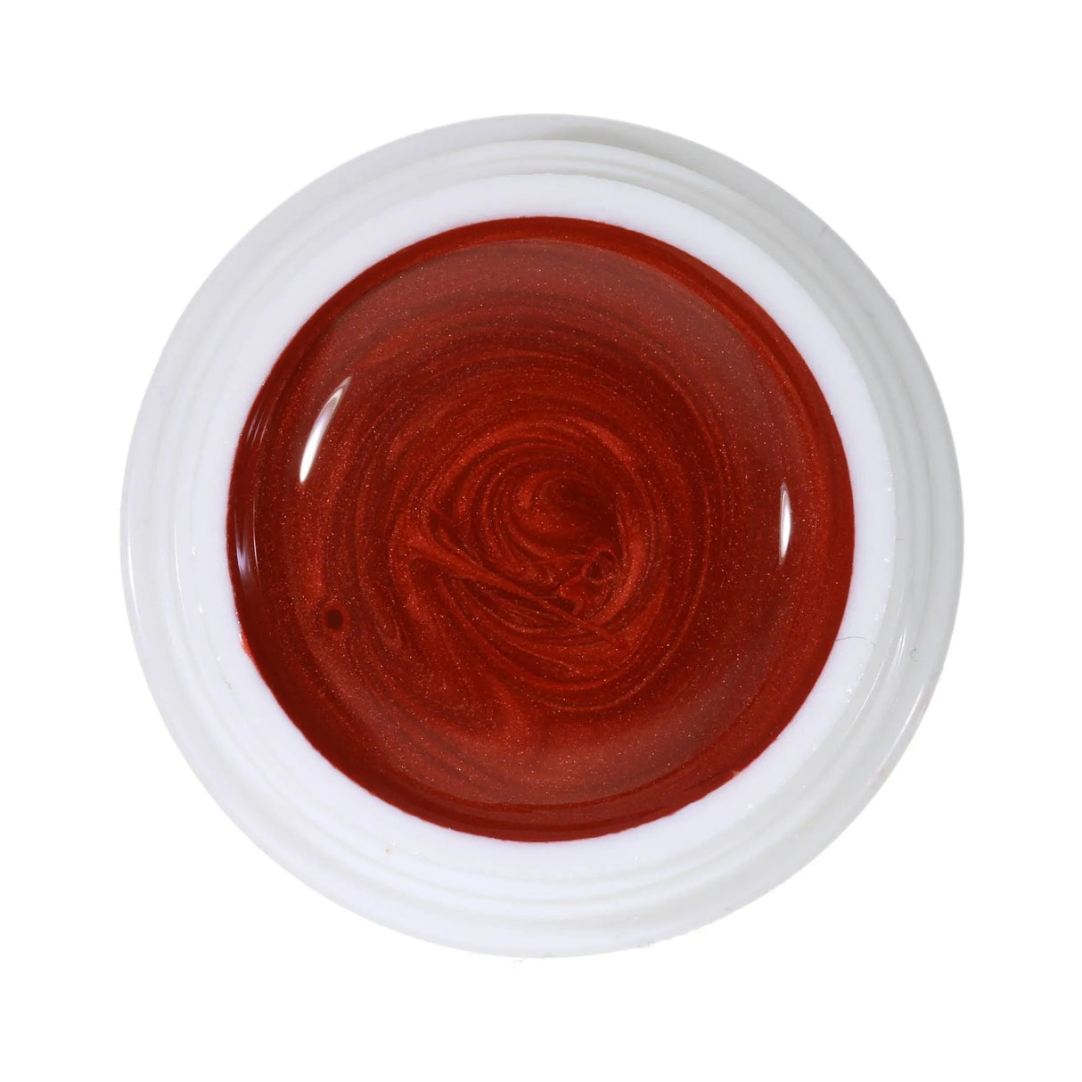 #183 Premium-EFFEKT Color Gel 5ml Dunkles Orange mit feinem Perlglanz - MSE - The Beauty Company