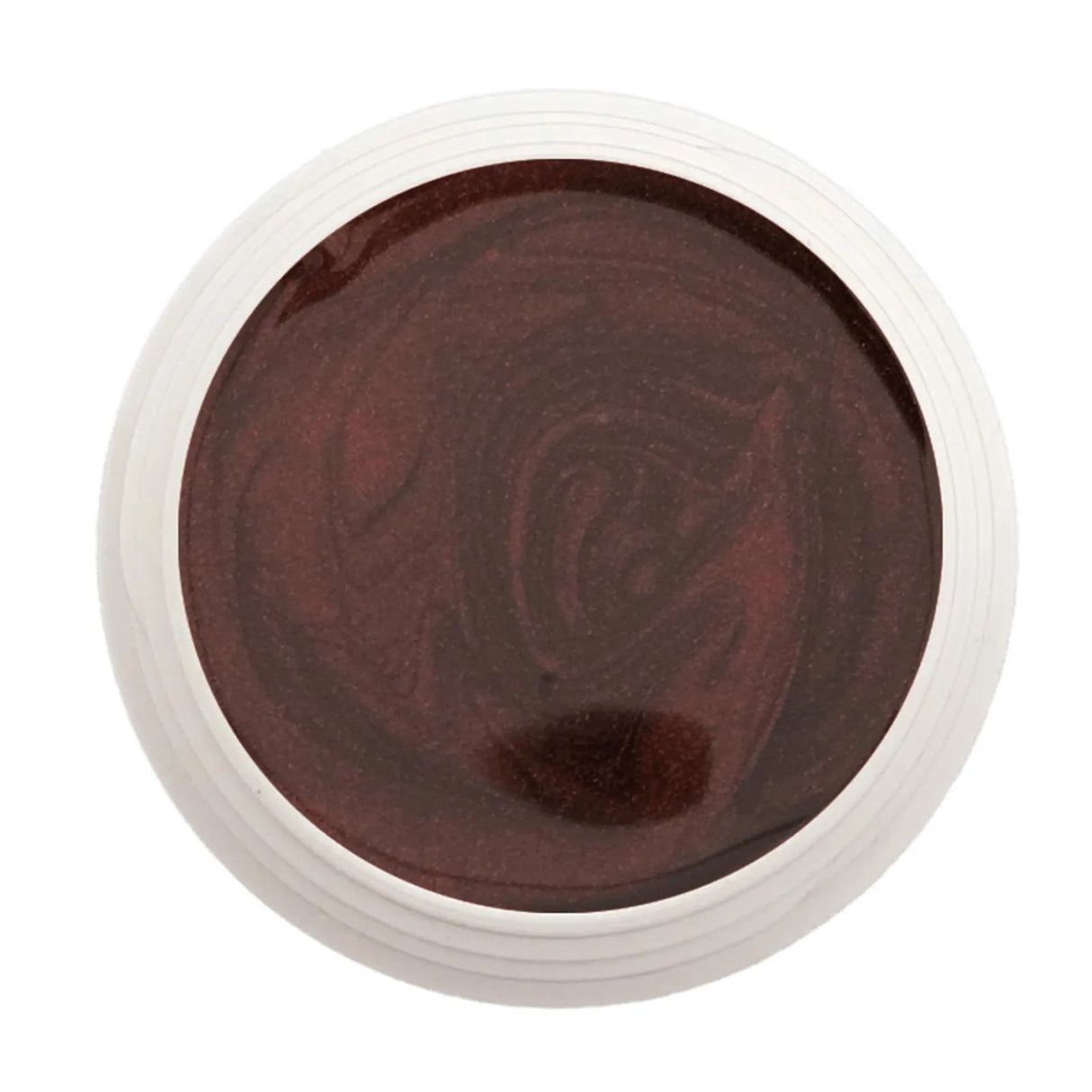 #191 Premium-EFFEKT Color Gel 5ml Schwarzrot mit dezentem rotem Perlglanz - MSE - The Beauty Company