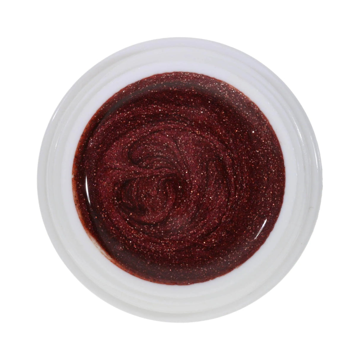 #194 Premium-GLITTER Color Gel 5ml Beerenrot mit Bronzeglitter - MSE - The Beauty Company