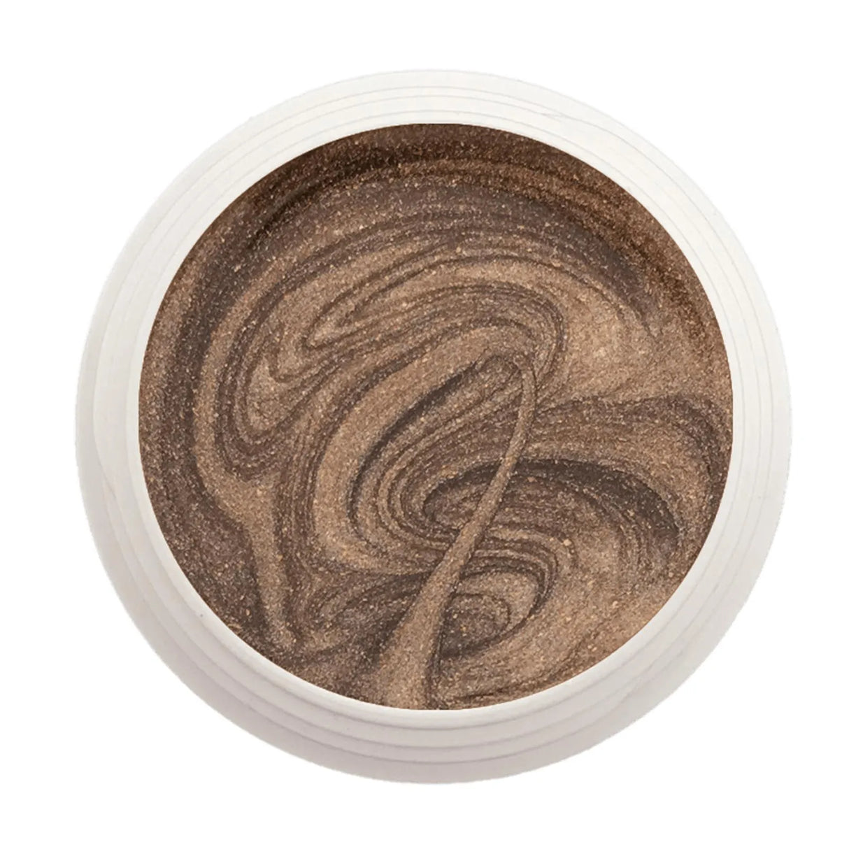 #209 Premium-EFFEKT Color Gel 5ml Beigebraun mit starkem Silberglanz - MSE - The Beauty Company