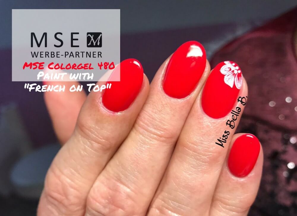 #480 Premium-PURE Color Gel 5ml Neonrot - MSE - The Beauty Company