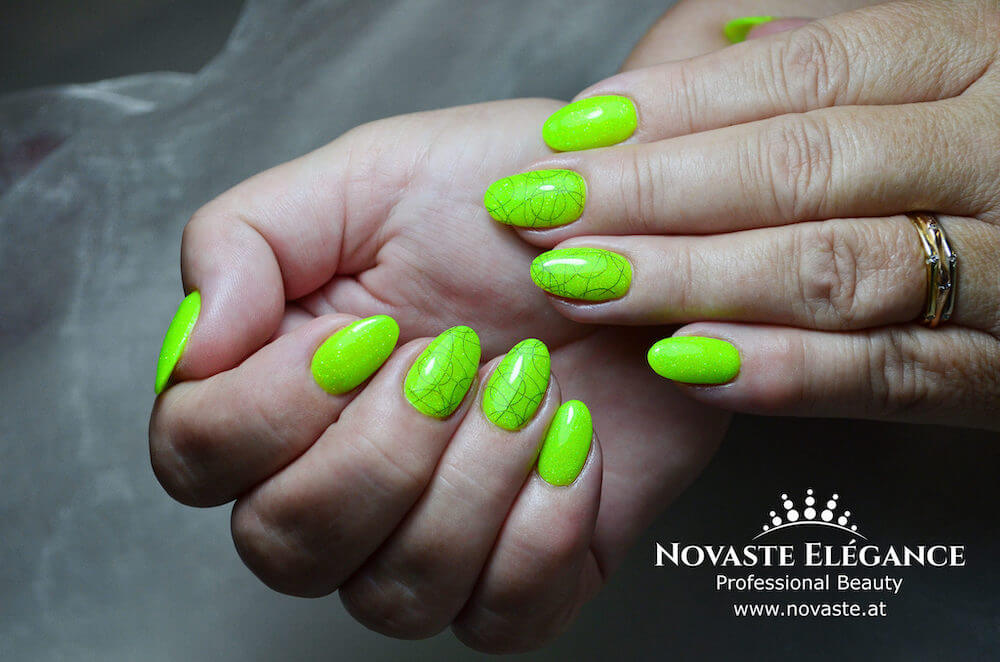 #502 Premium-DEKO Color Gel 5ml Neon Gelbgrün NOT FOR COSMETIC USE - MSE - The Beauty Company