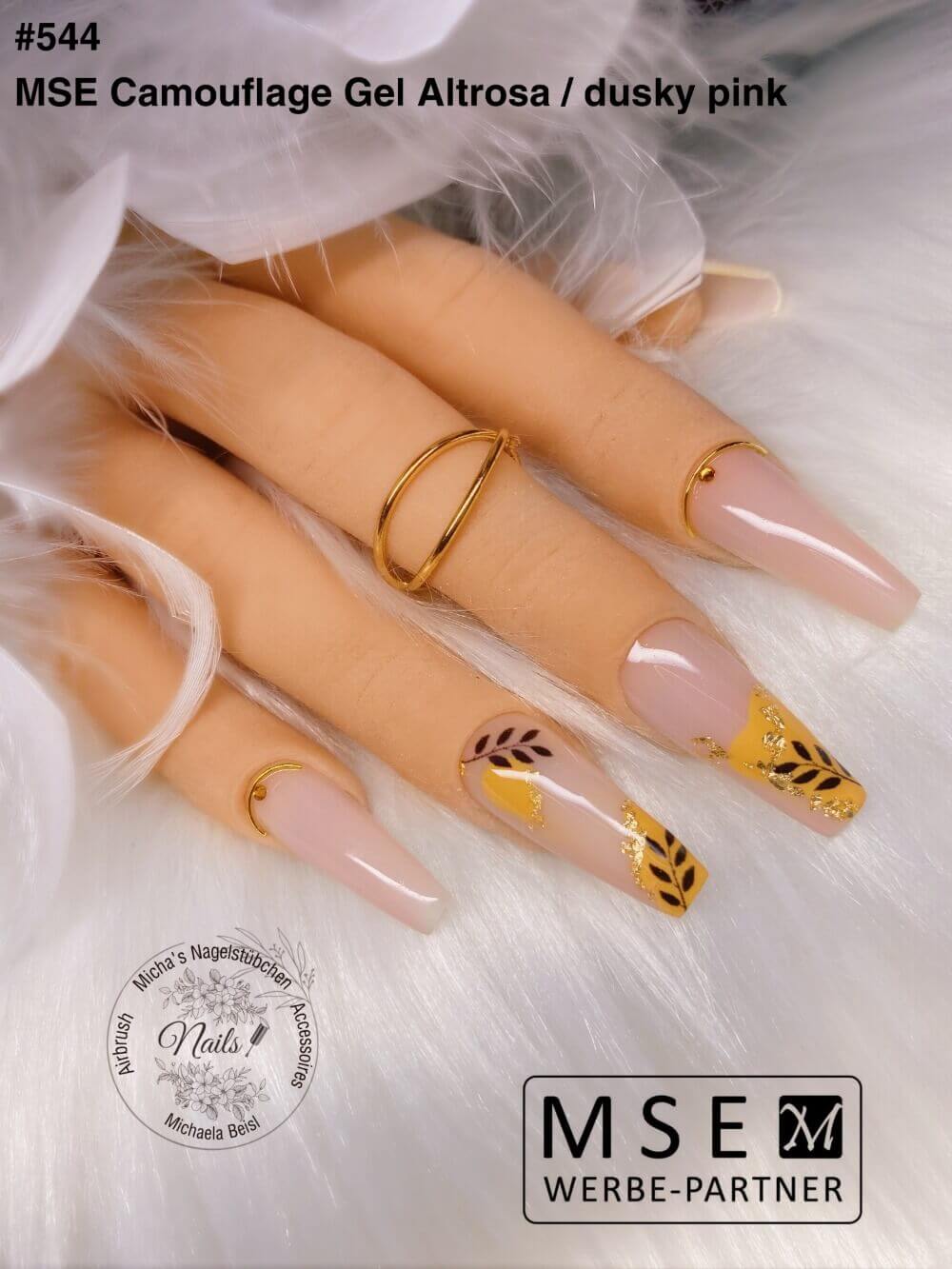 #544 Premium-PURE Color Gel 5ml Gelb - MSE - The Beauty Company