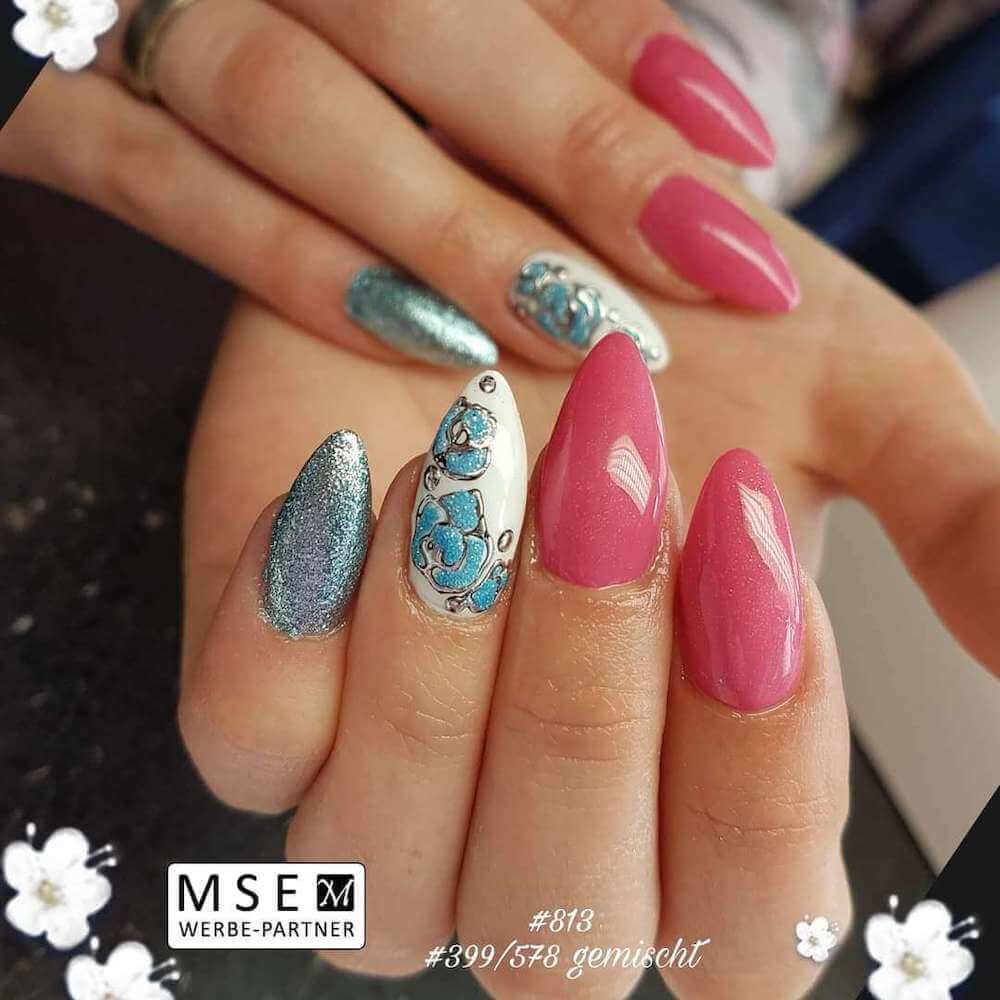 #813 Premium-PURE Color Gel 5ml Rosa - MSE - The Beauty Company