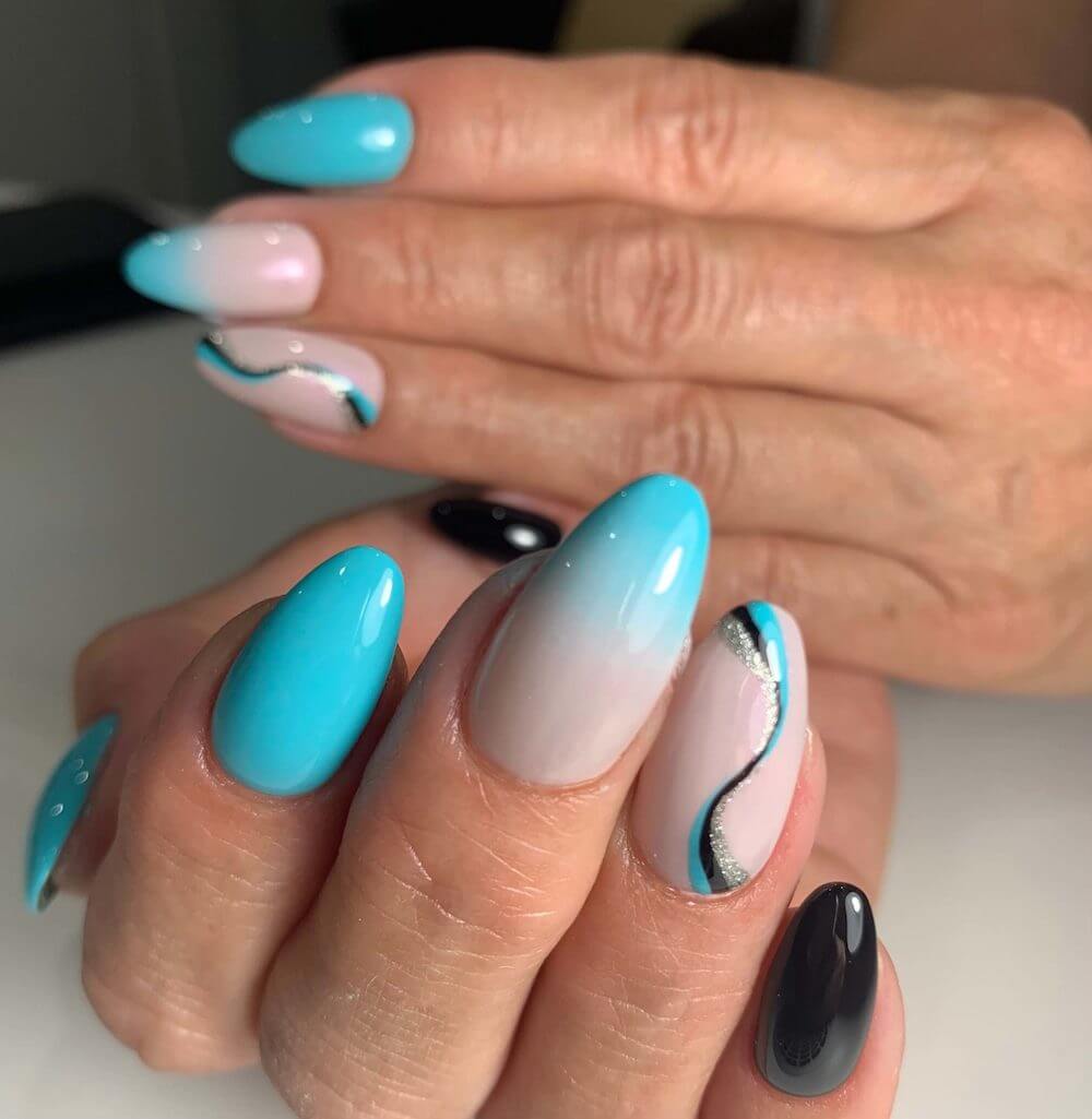 #908 Premium-PURE Color Gel 5ml Blaugruen - MSE - The Beauty Company