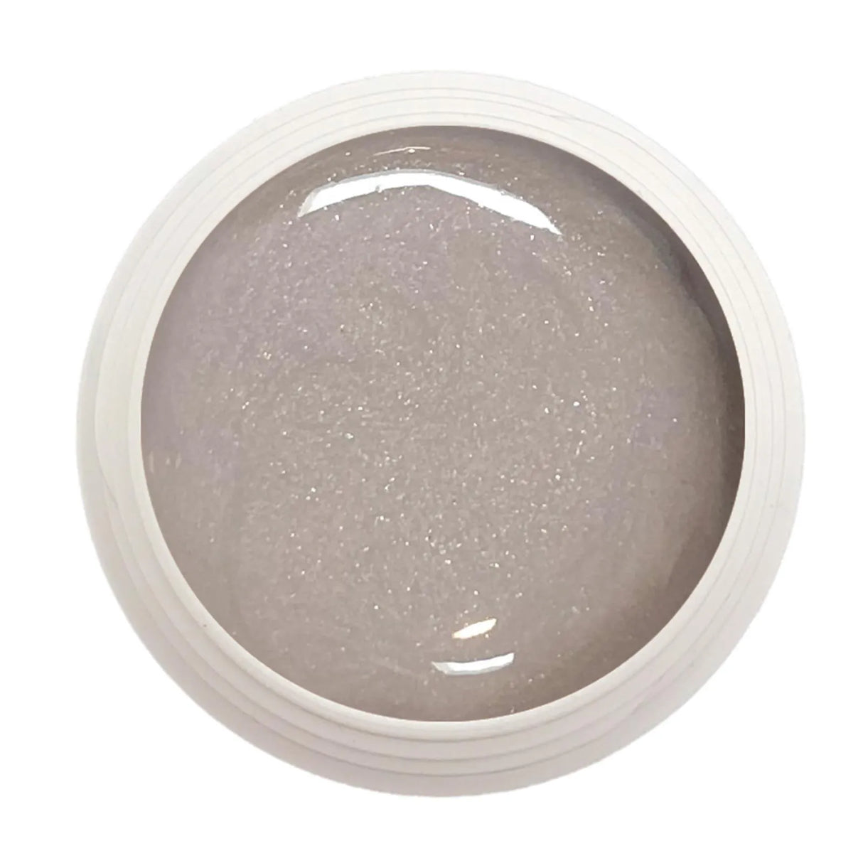 #925 Premium-GLITTER Color Gel 5ml Grau feines Multicolorglitter - MSE - The Beauty Company