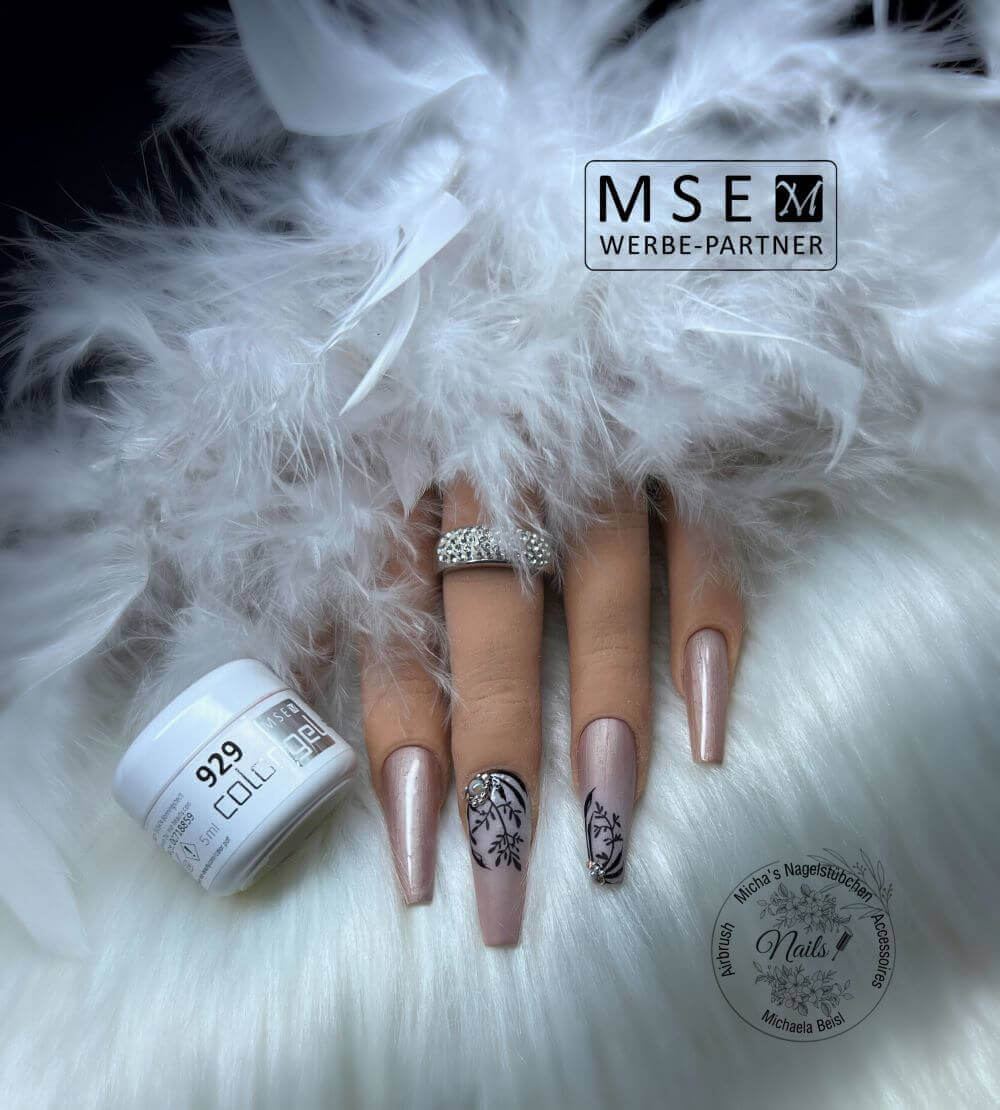 #929 Premium-EFFEKT Color Gel 5ml Beige - MSE - The Beauty Company