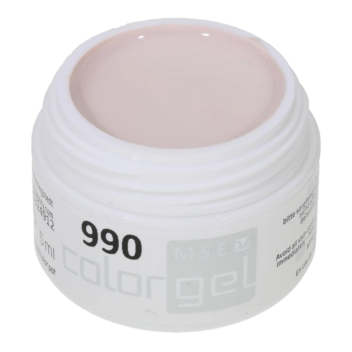 #990 PURE Farbgel 5ml Beige - MSE - The Beauty Company