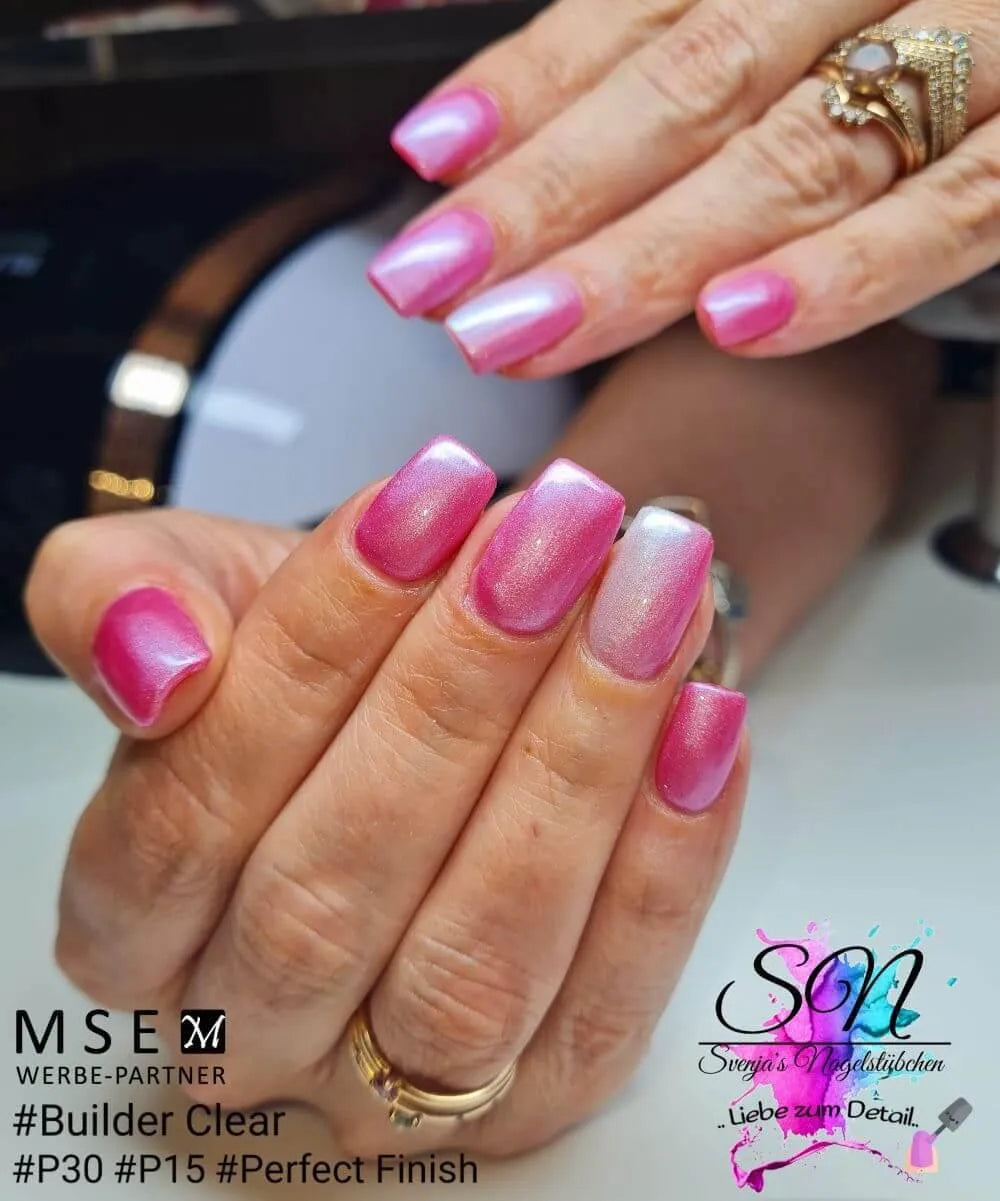 #P-30 Mother of Pearl EFFEKT Color Gel 5ml Pink - MSE - The Beauty Company