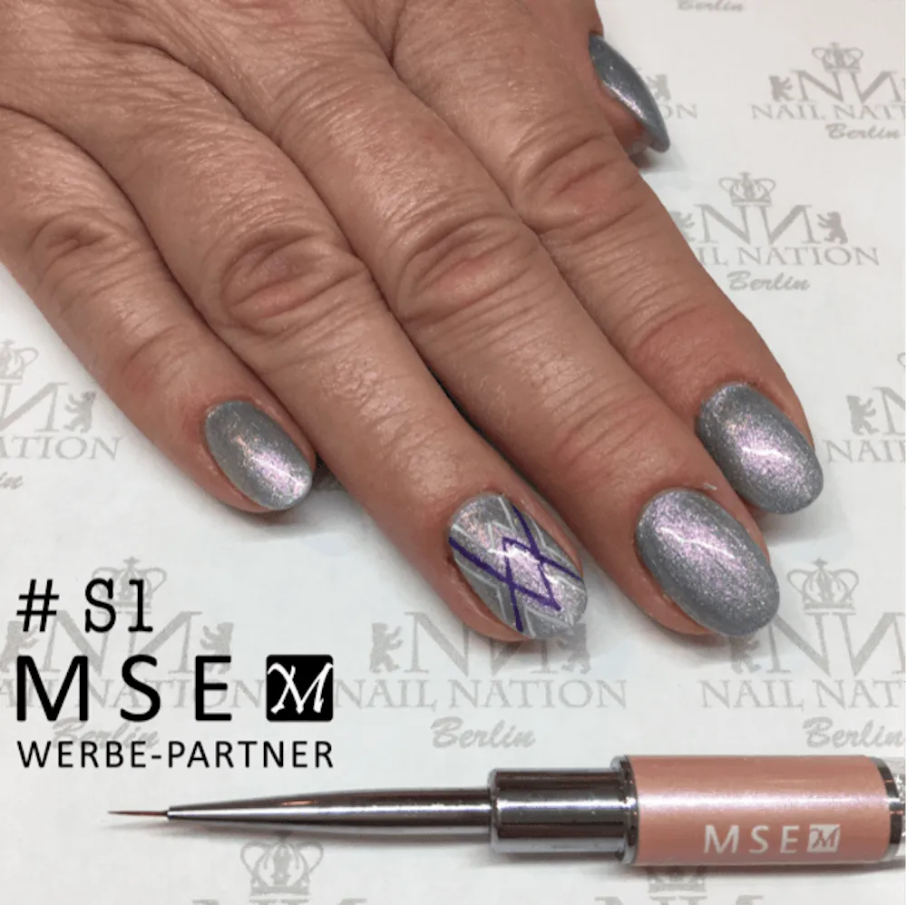 #S01 Premium-EFFEKT Color Gel 5ml blau-grün-rose changierend - MSE - The Beauty Company