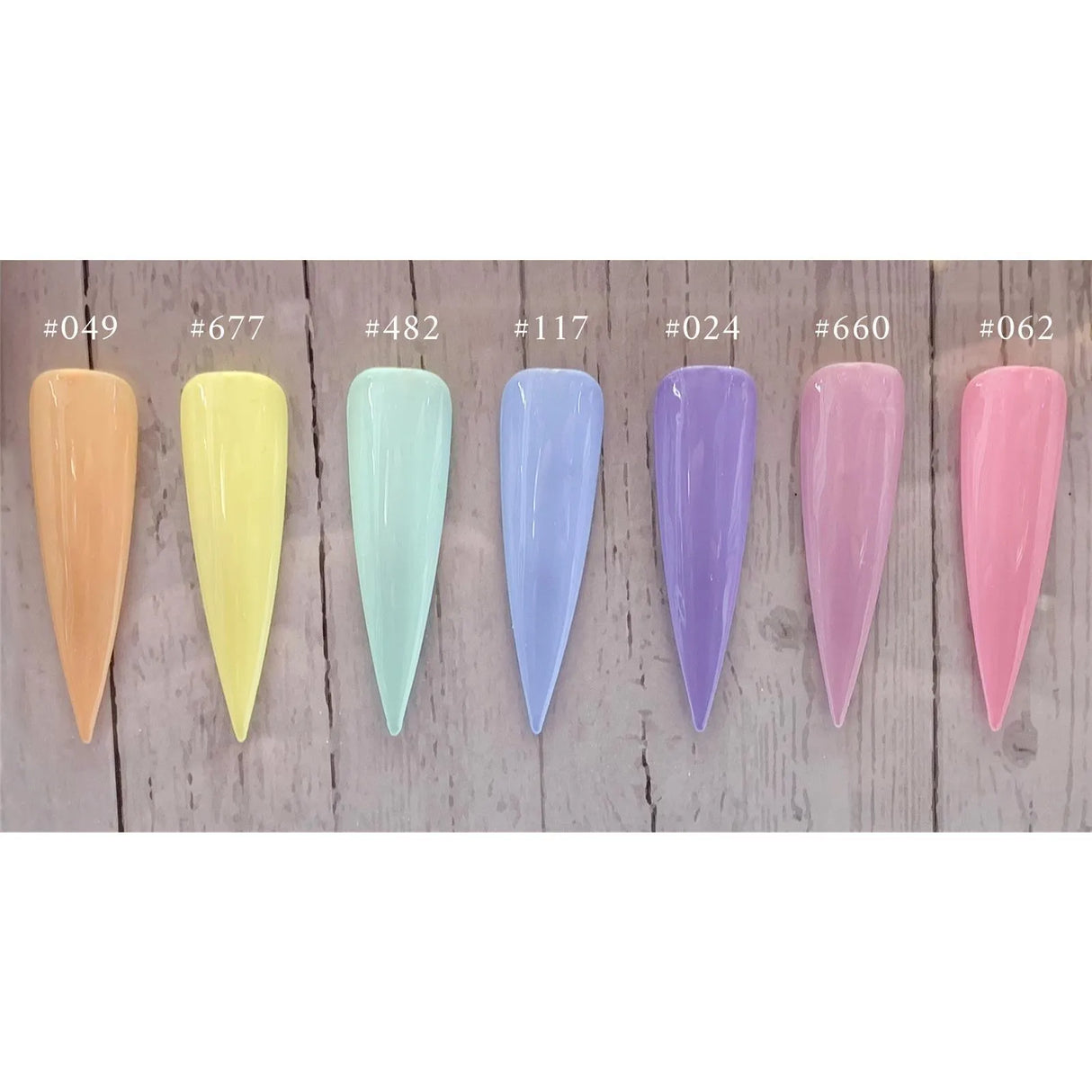 Farbgel Set Pastel - MSE - The Beauty Company