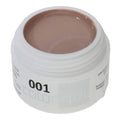 #0001 EFFEKT Farbgel - Color Gel 5ml Dezent schimmernder Nude-Ton